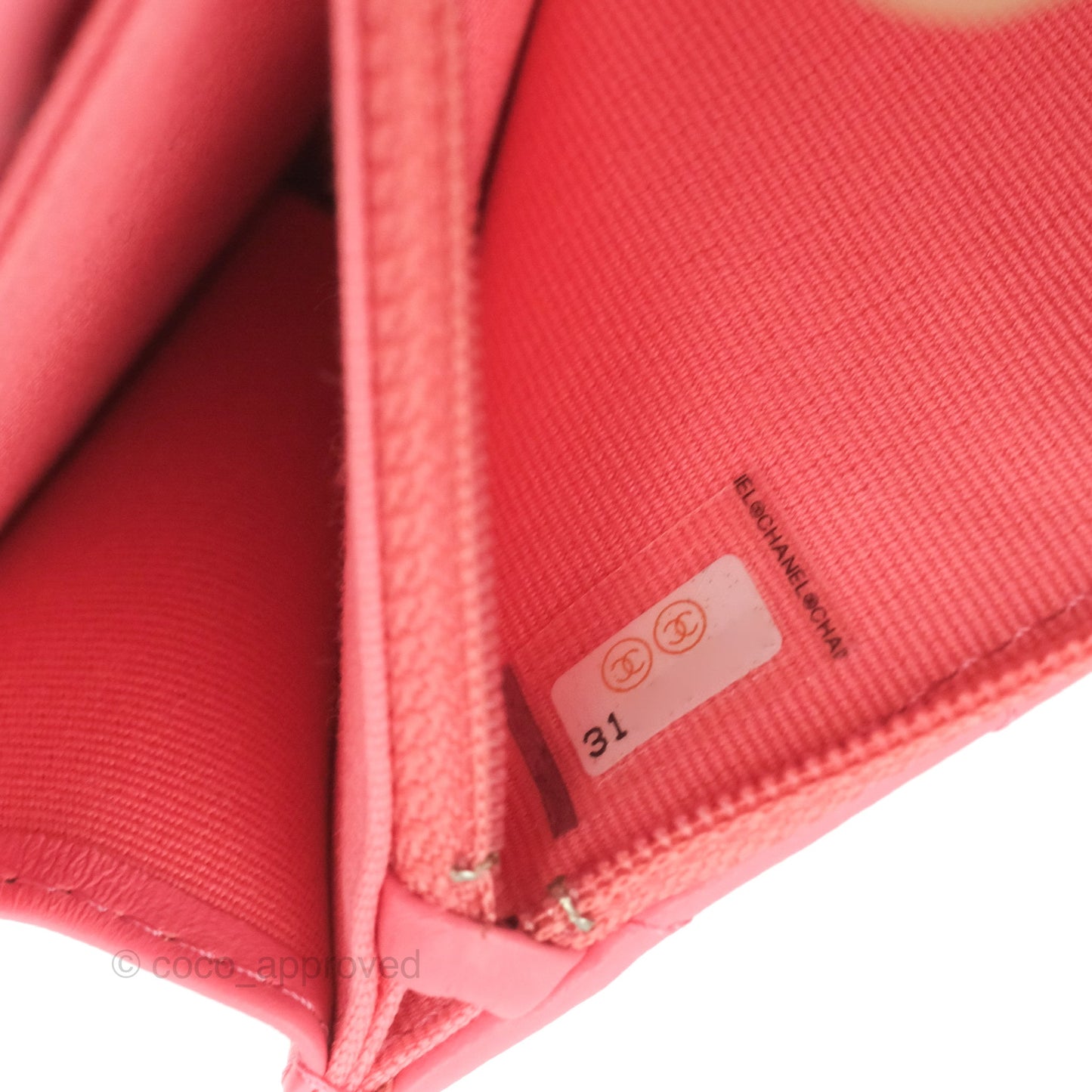 Chanel Enamel Quilted Pending CC Mini WOC Pink Lambskin Aged Gold Hardware 22P