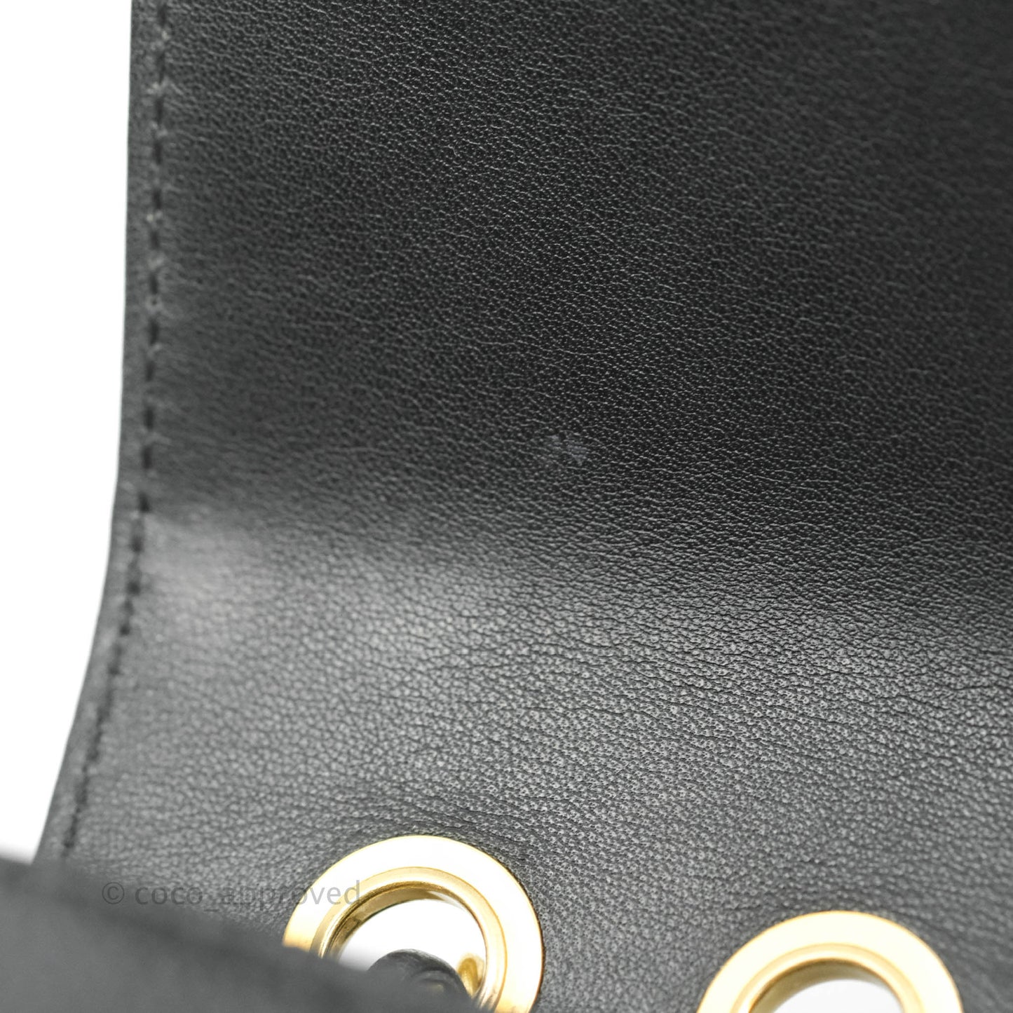 Chanel Quilted Small CC Filigree Flap Black Caviar
