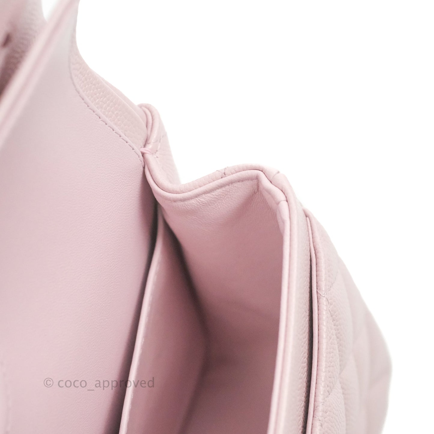 Chanel Classic Small S/M Flap Pink Caviar Gold Hardware