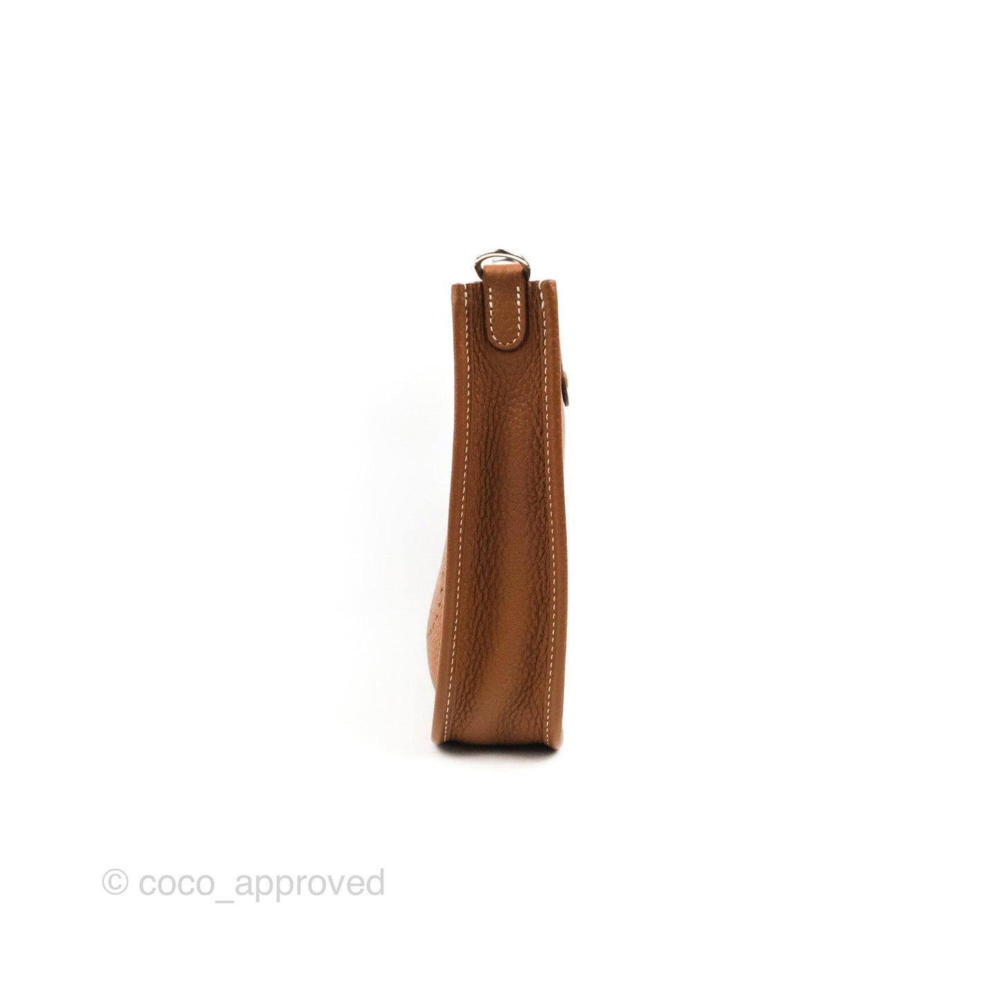 Hermès Mini Evelyne 16 Gold Clemence Palladium Hardware
