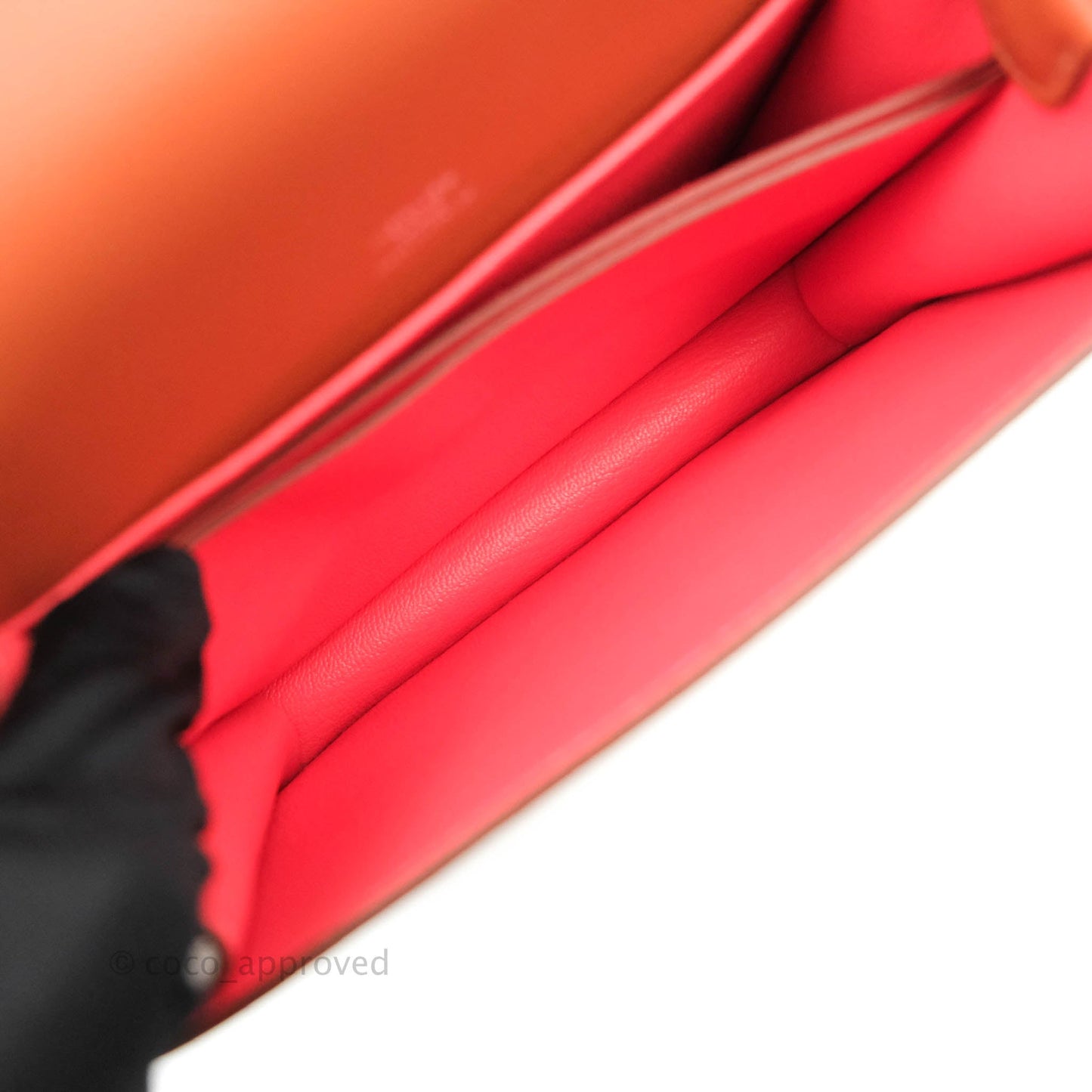 Hermès Roulis Mini 18 Blush Rose Jaipur Evercolor Palladium Hardware