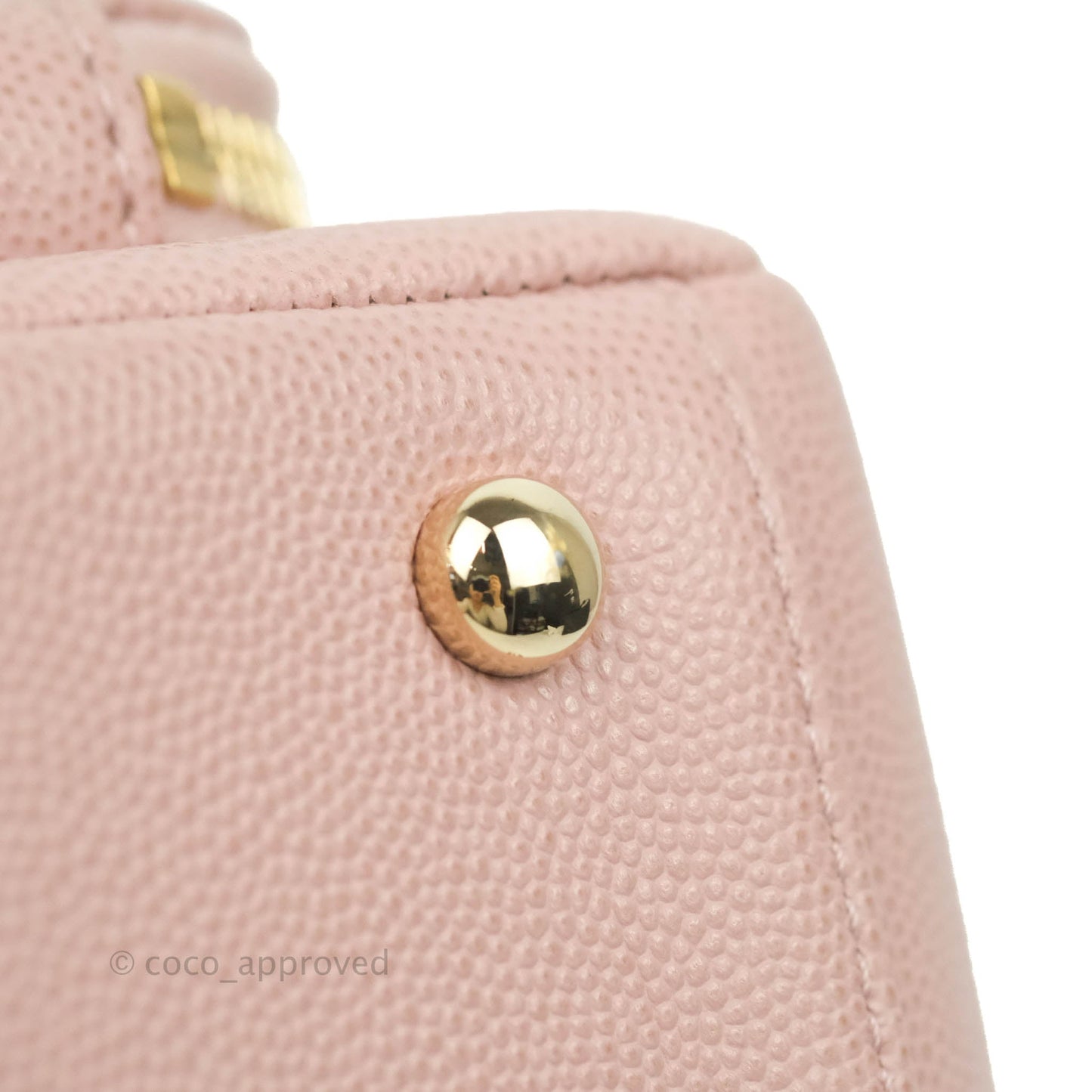 Chanel Quilted Small Business Affinity Flap Pink Caviar Gold Hardware