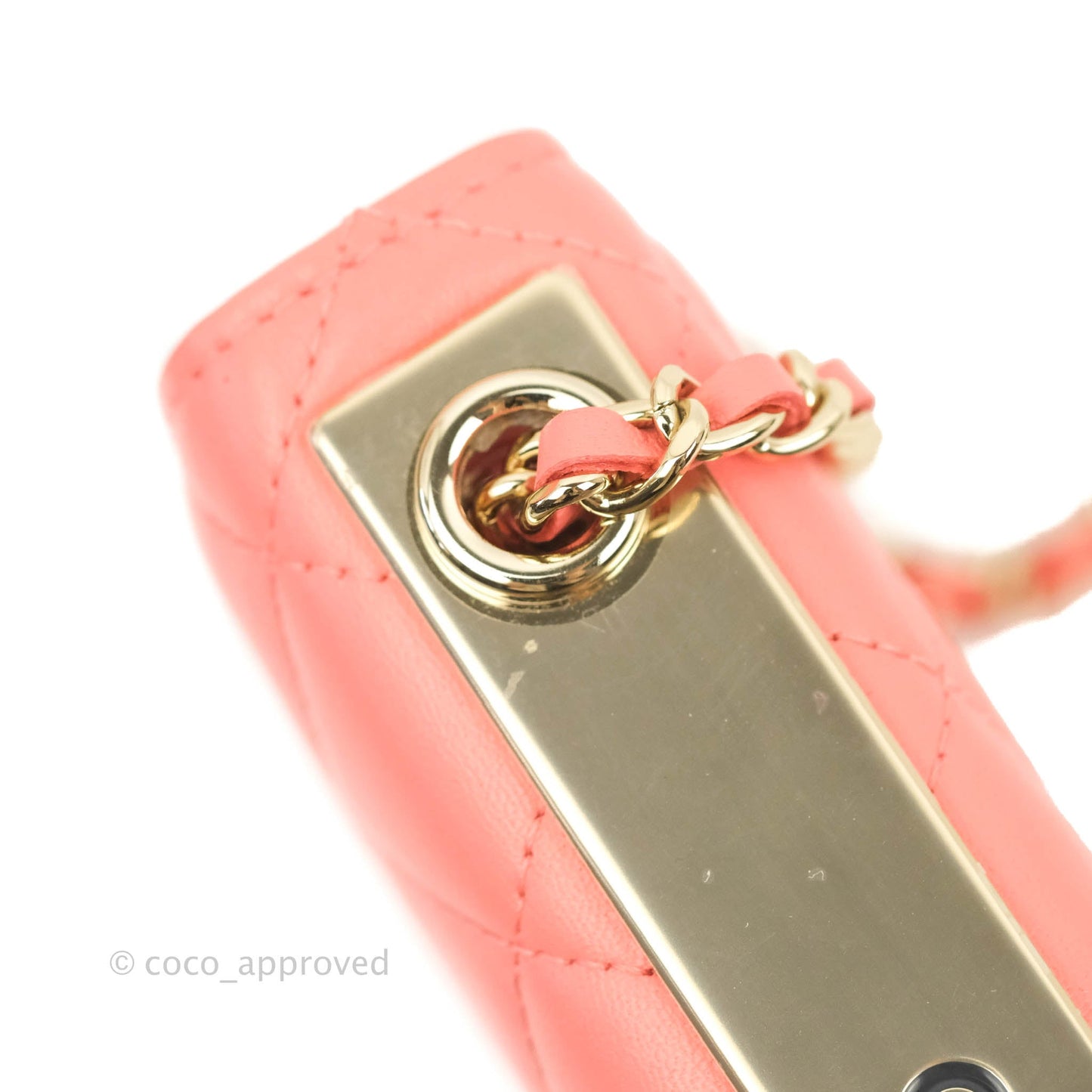 Chanel Trendy CC WOC Pink Lambskin Gold Hardware