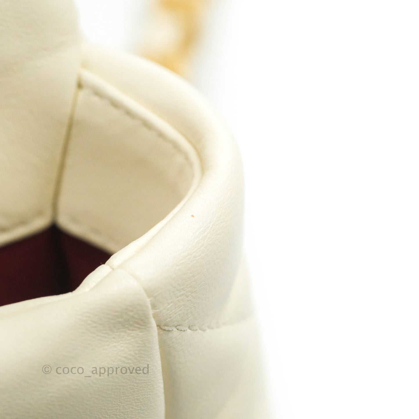 Chanel 19 Small White Mixed Hardware