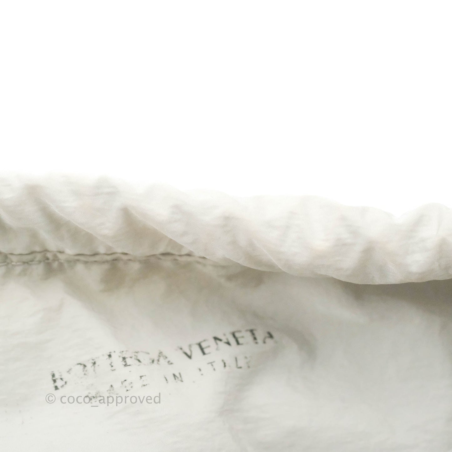 Bottega Veneta Small Shell Bag White