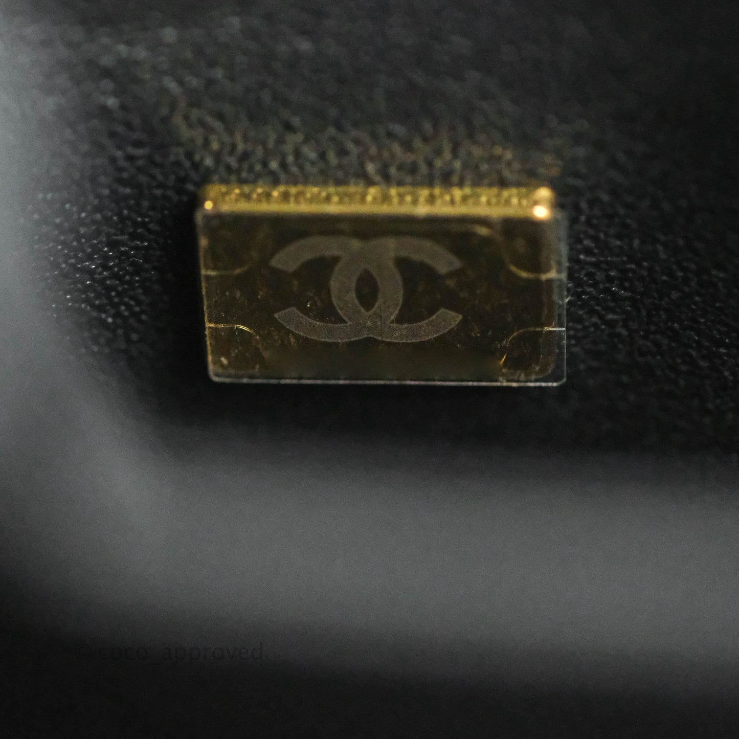 Chanel Small Trendy CC Black Lambskin Rose Gold Hardware 22C