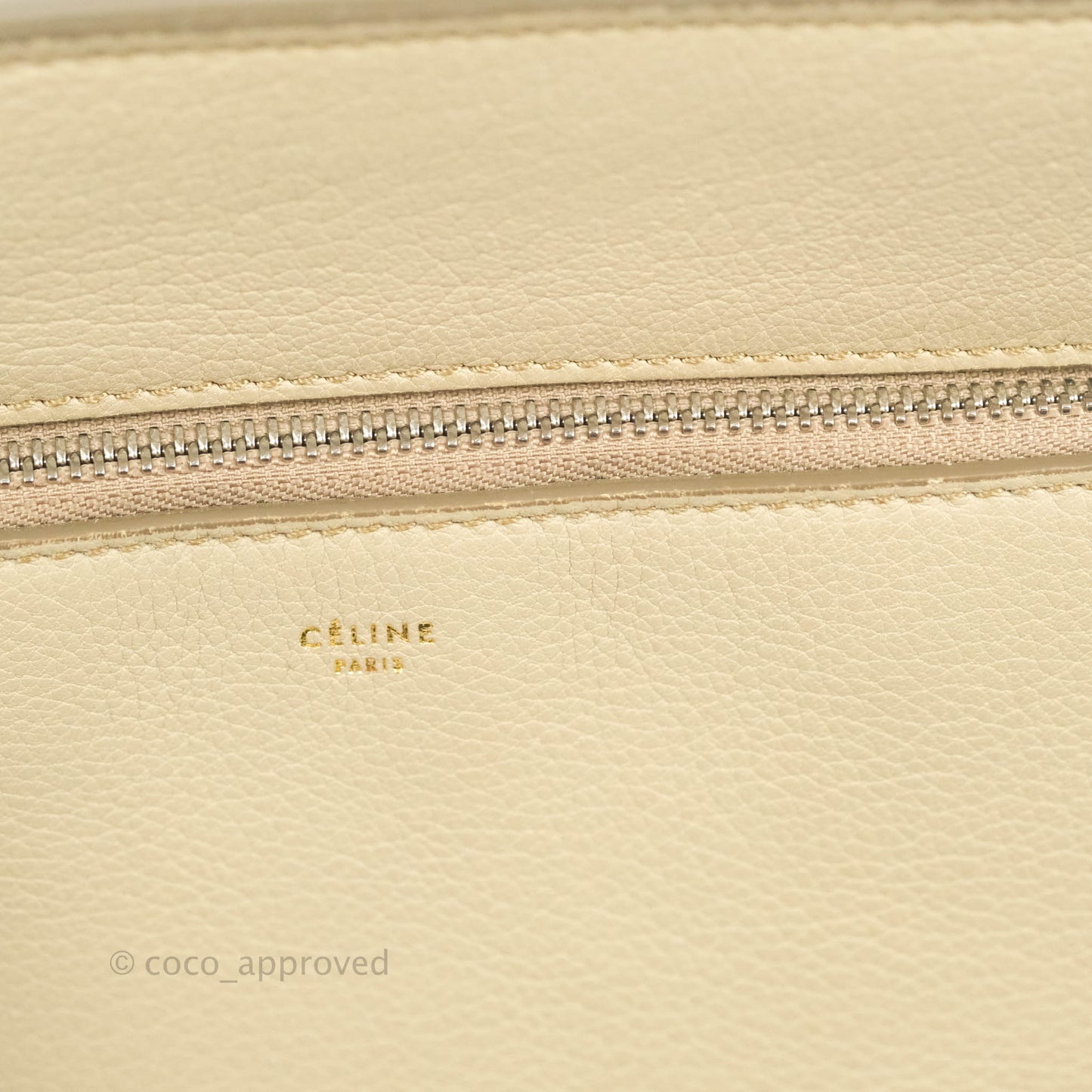 Celine Medium Edge Bag Etaupe Grained Calfskin