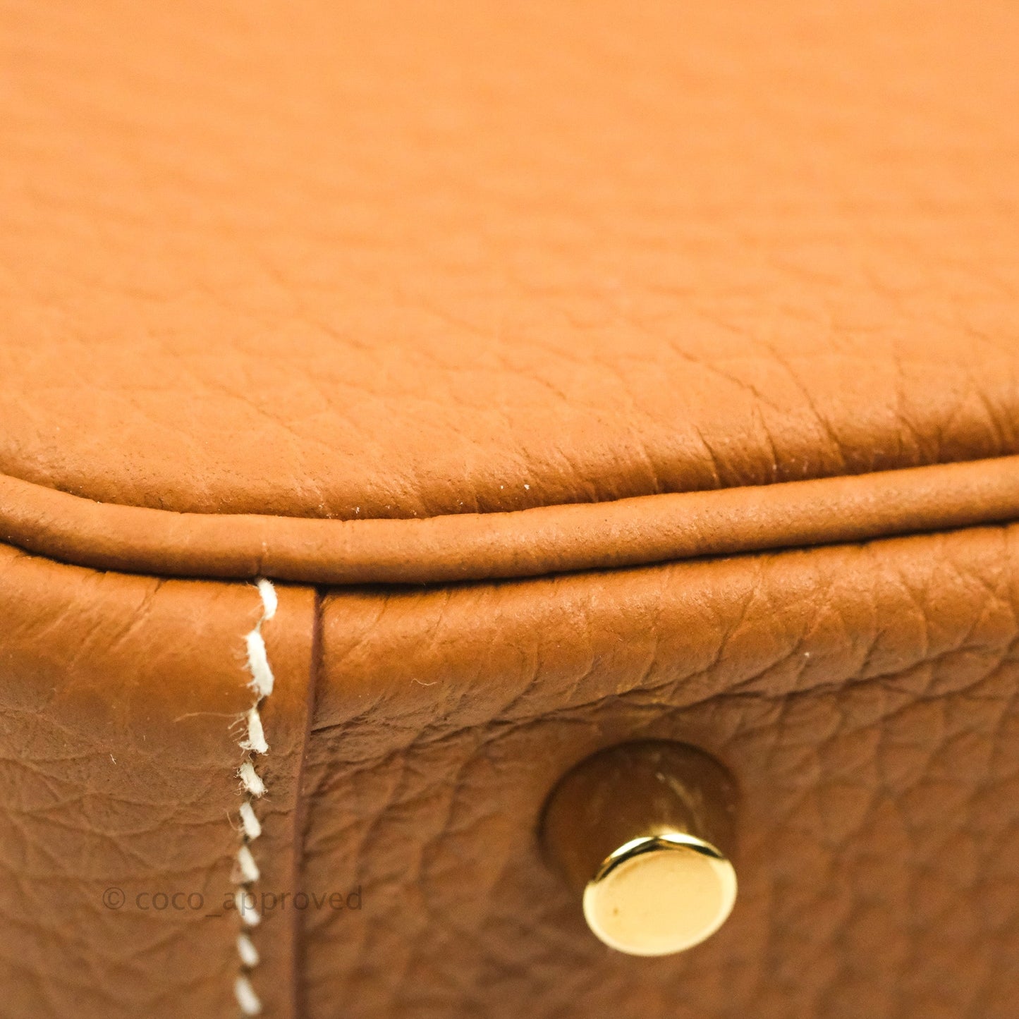 Hermès Mini Lindy 20 Gold Clemence Gold Hardware