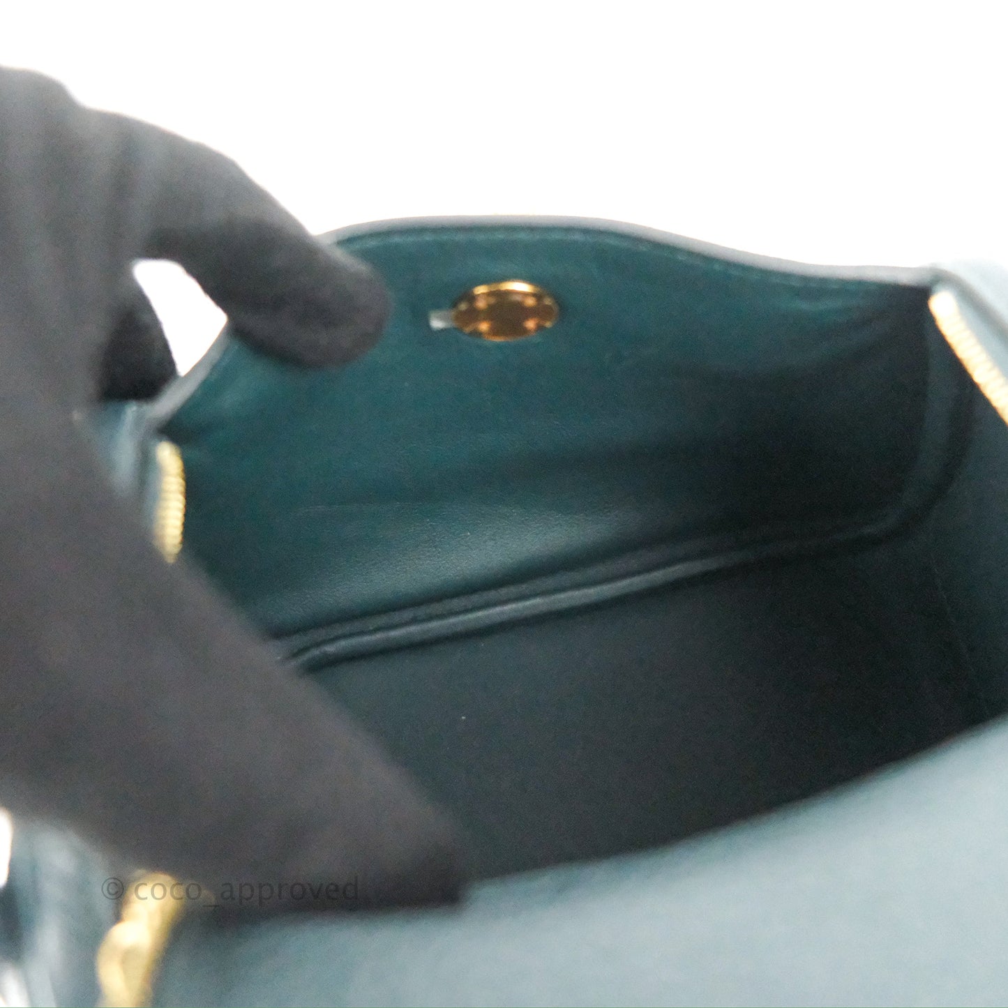 Hermès Mini Lindy 20 Vert Cypres Clemence Gold Hardware