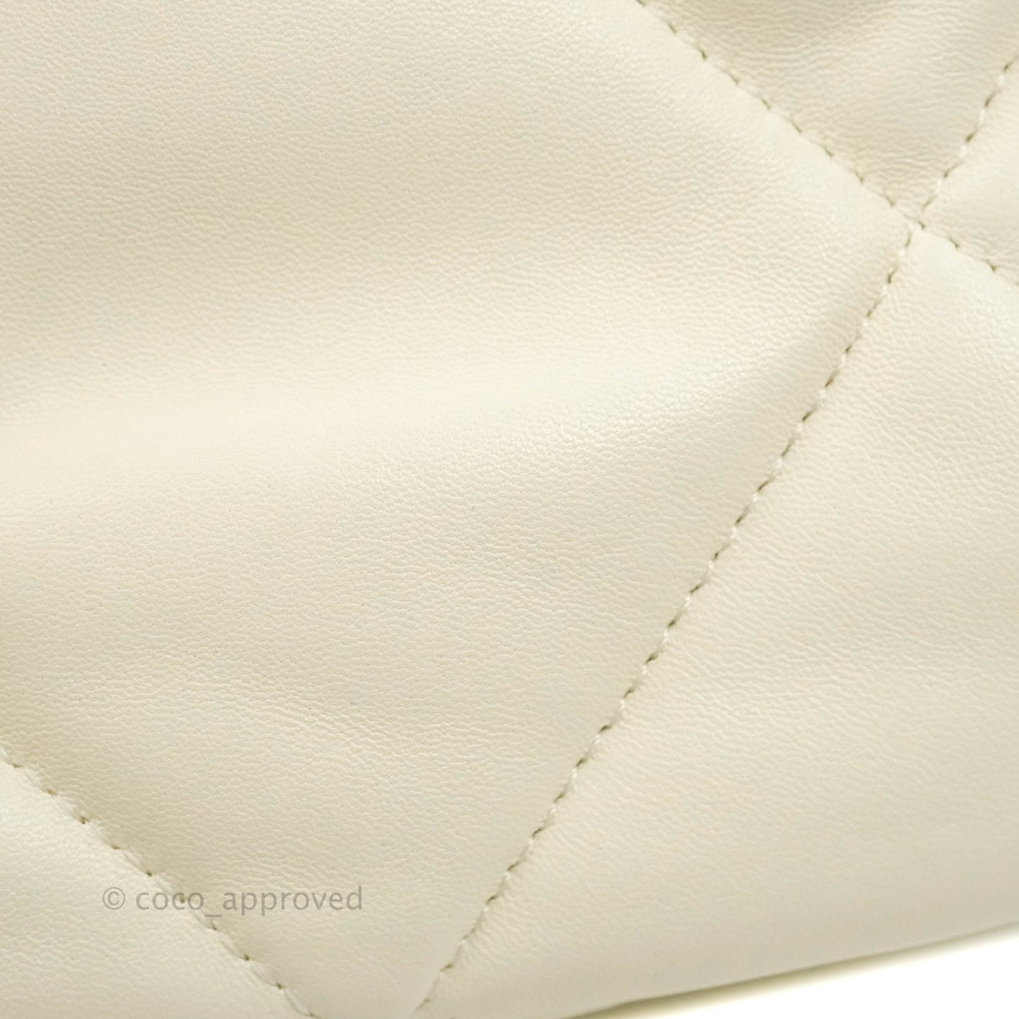 Chanel 19 Small White Mixed Hardware