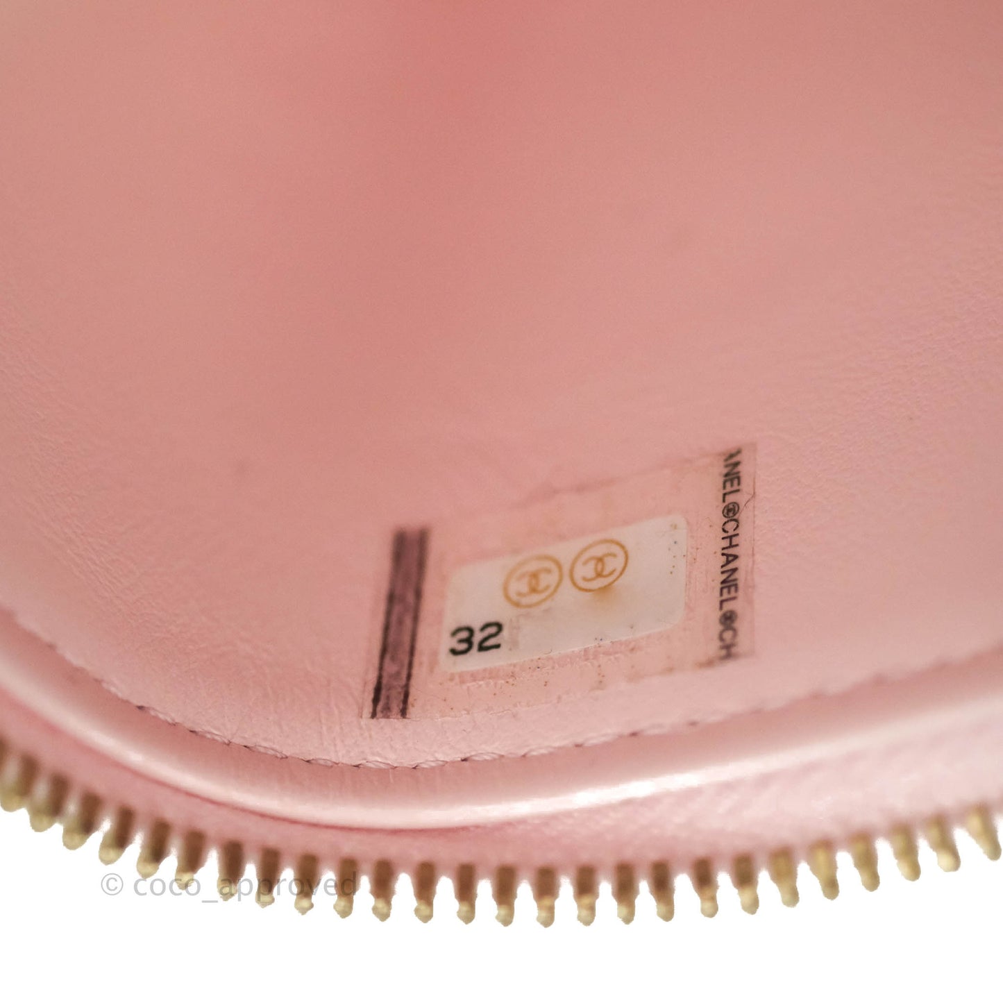 Chanel Mini Vanity With Chain Pink Caviar Gold Hardware