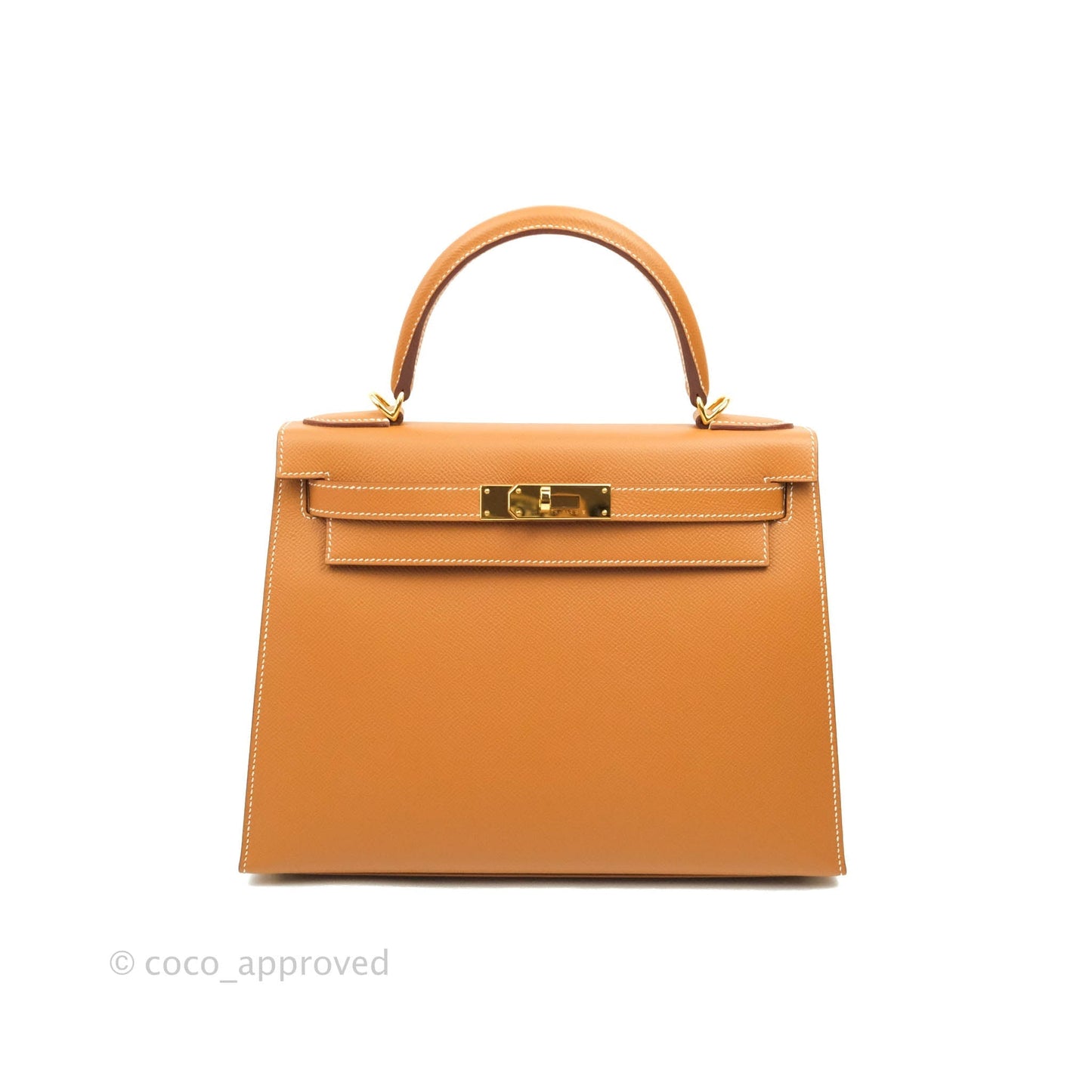 Hermès Kelly 28 Gold Epsom Gold Hardware