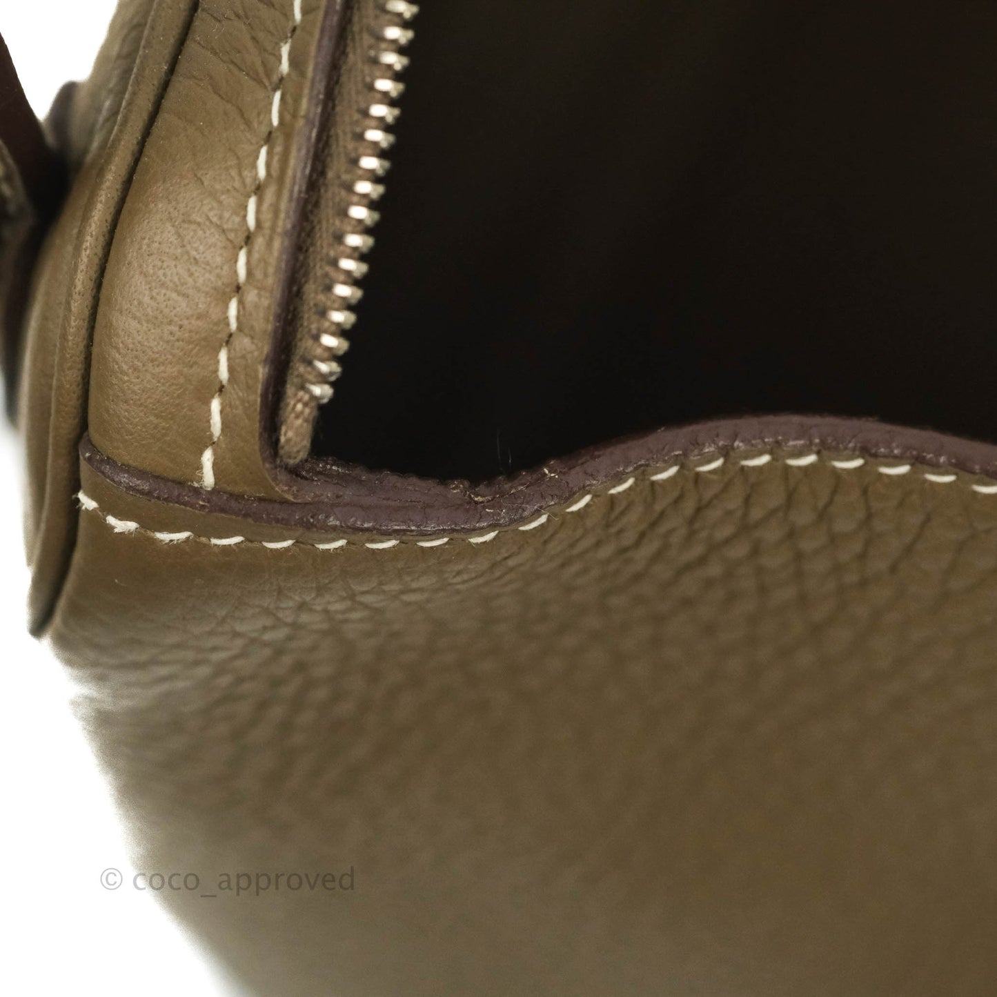 Hermès Lindy 26 Taurillon Clemence Etoupe Palladium Hardware