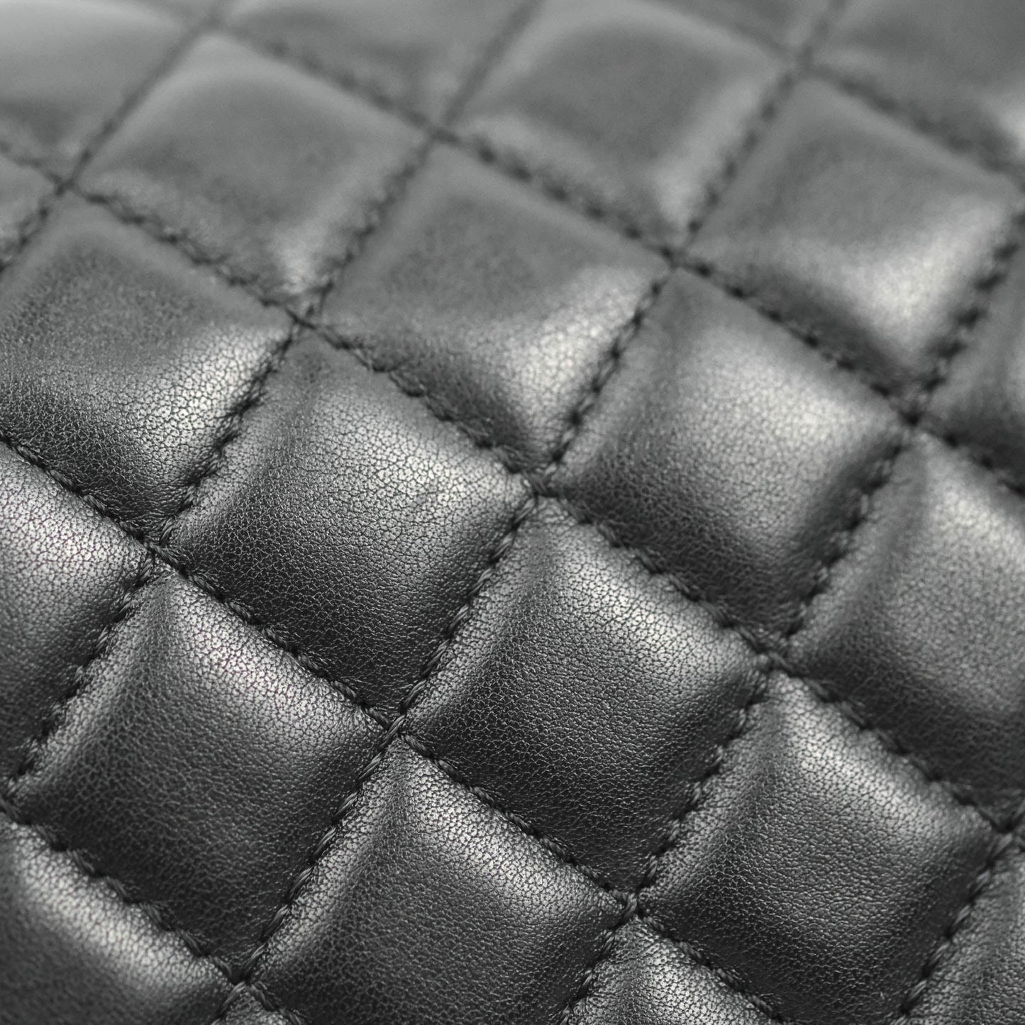 Chanel Quilted Medium Boy with Logo Handle Black Calfskin 2021 Cruise