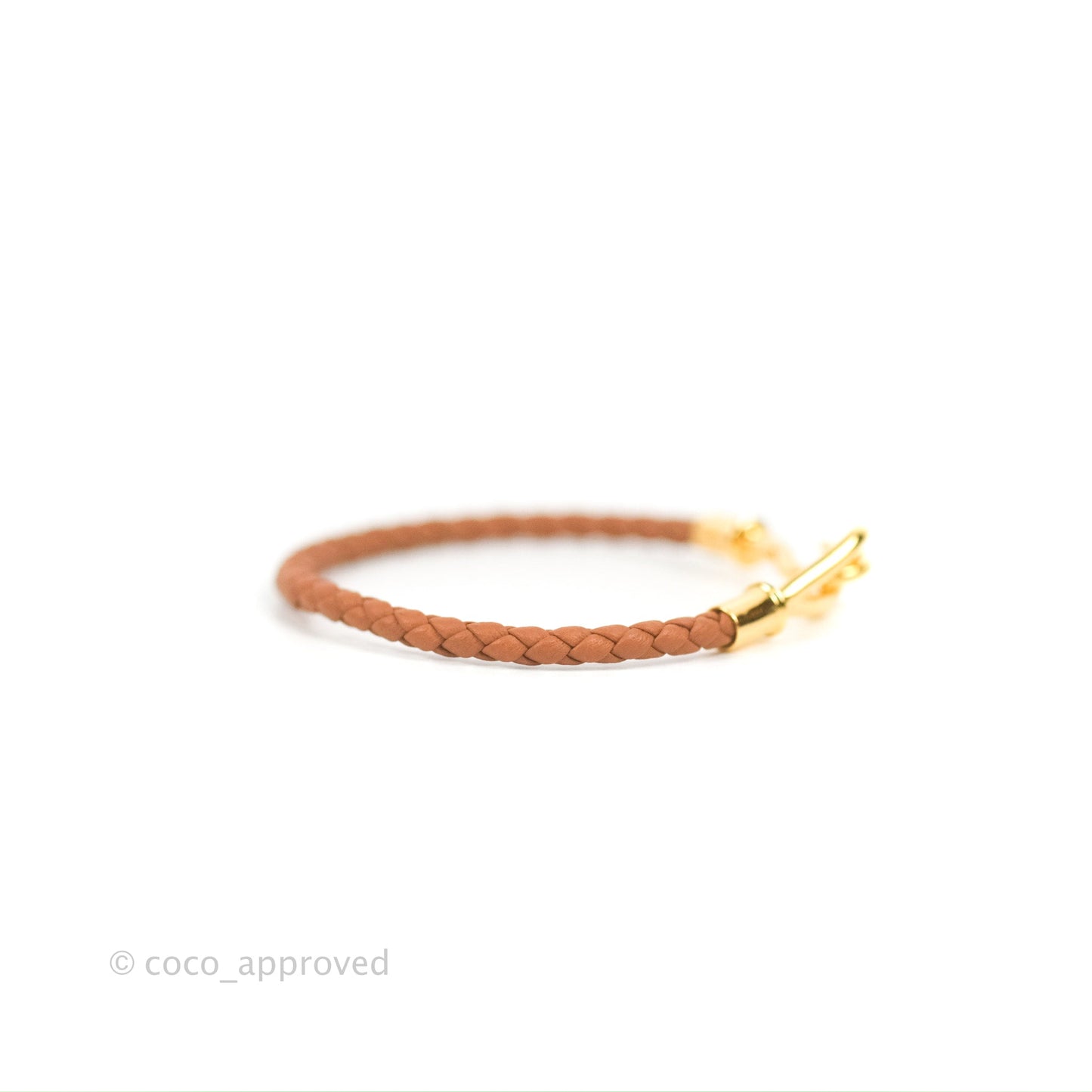 Hermès Jumbo H Bracelet Gold Swift