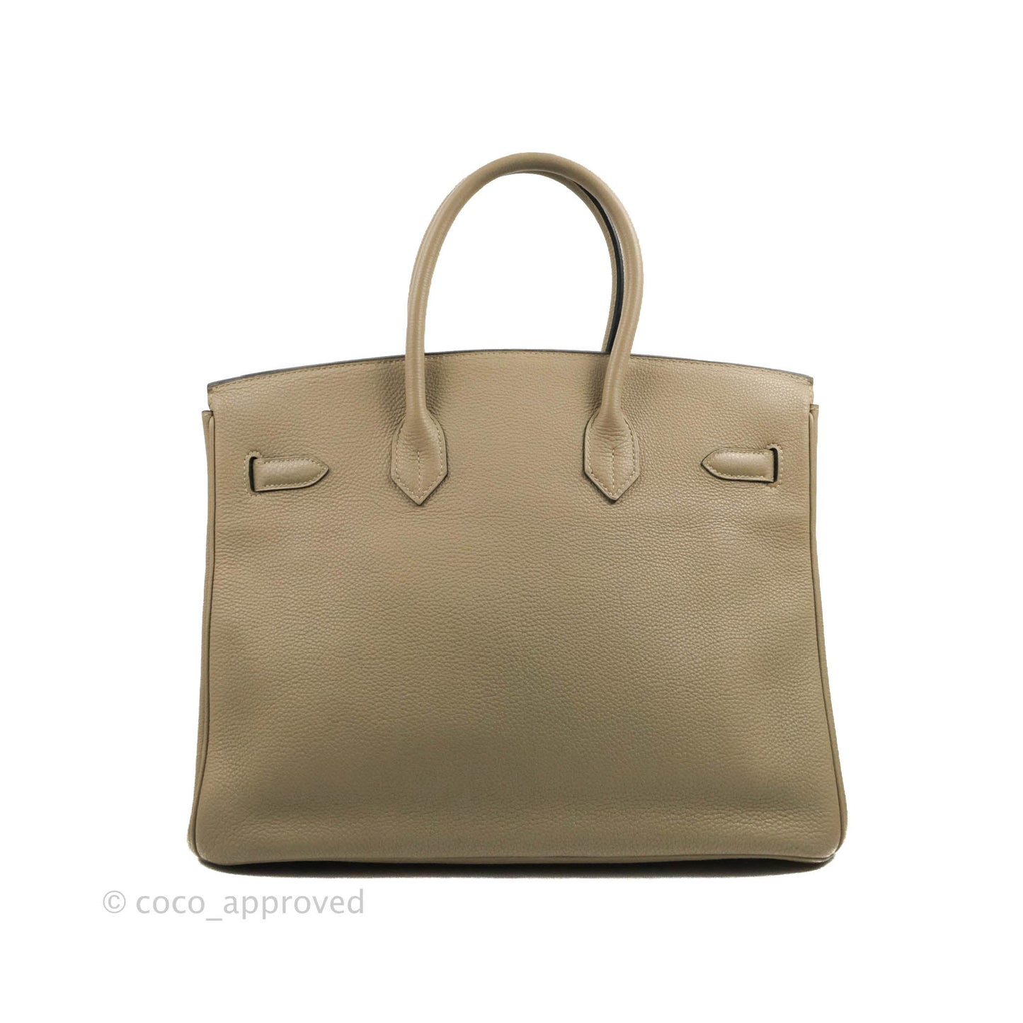 Hermès Birkin 35 Togo Gris Tourterelle Palladium Hardware