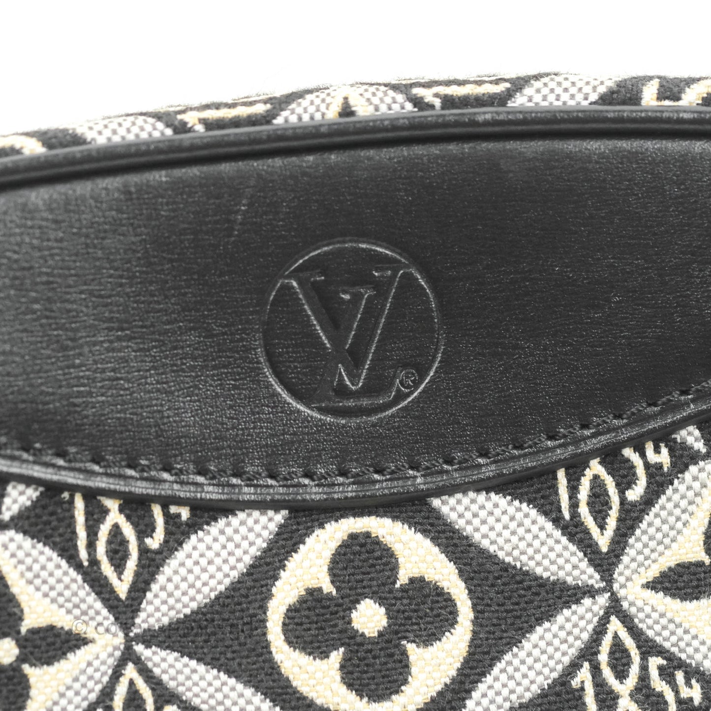 Louis Vuitton Jacquard Since 1854 Mini Deauville Grey