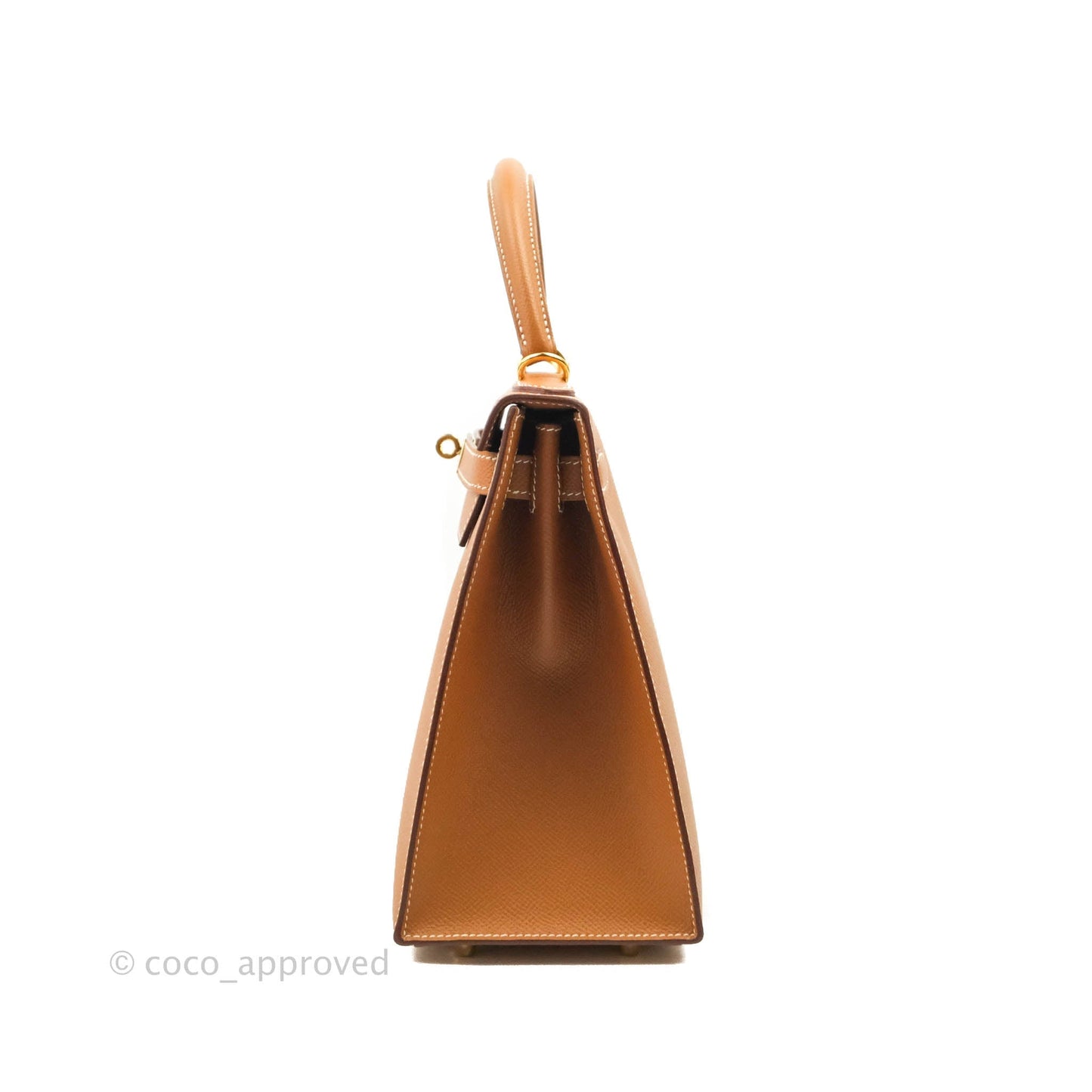 Hermès Kelly 28 Gold Epsom Gold Hardware