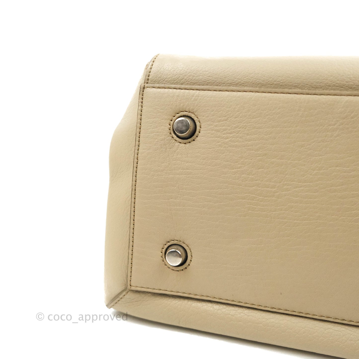 Celine Medium Edge Bag Etaupe Grained Calfskin