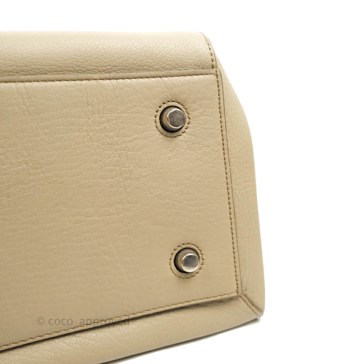 Celine Medium Edge Bag Etaupe Grained Calfskin