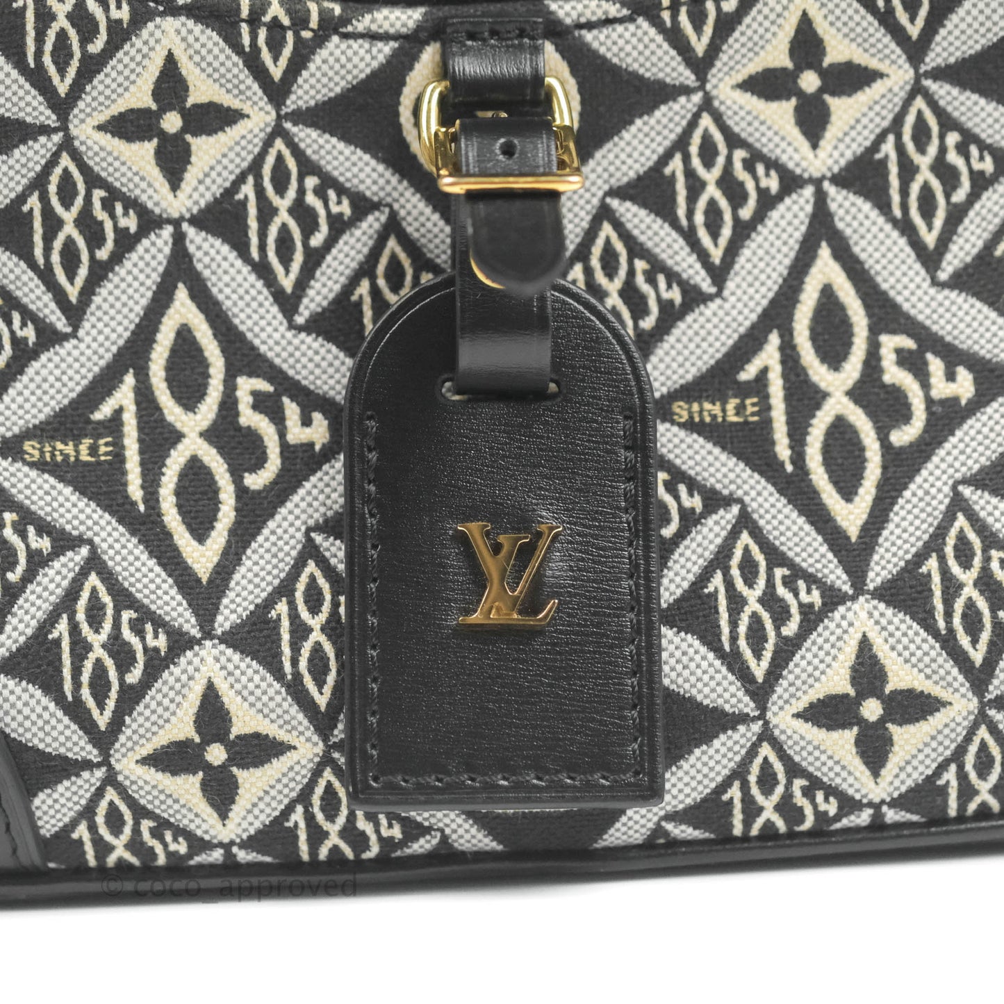 Louis Vuitton Jacquard Since 1854 Mini Deauville Grey
