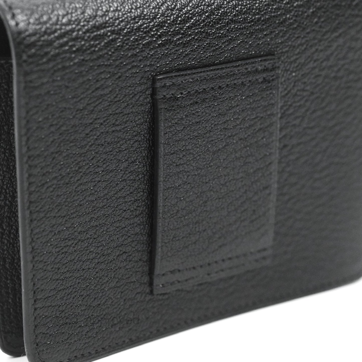 Hermès Roulis Slim Wallet Chevre Mysore Black Gold Hardware