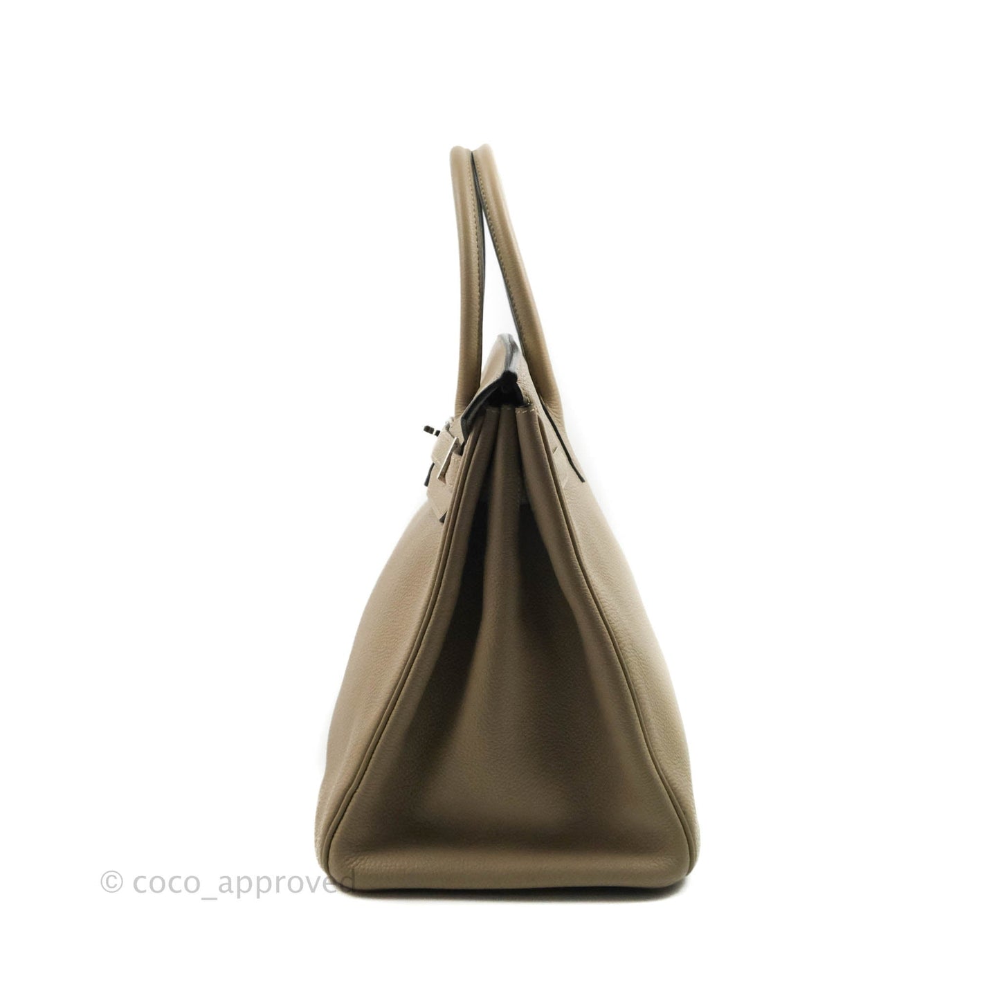 Hermès Birkin 35 Togo Gris Tourterelle Palladium Hardware