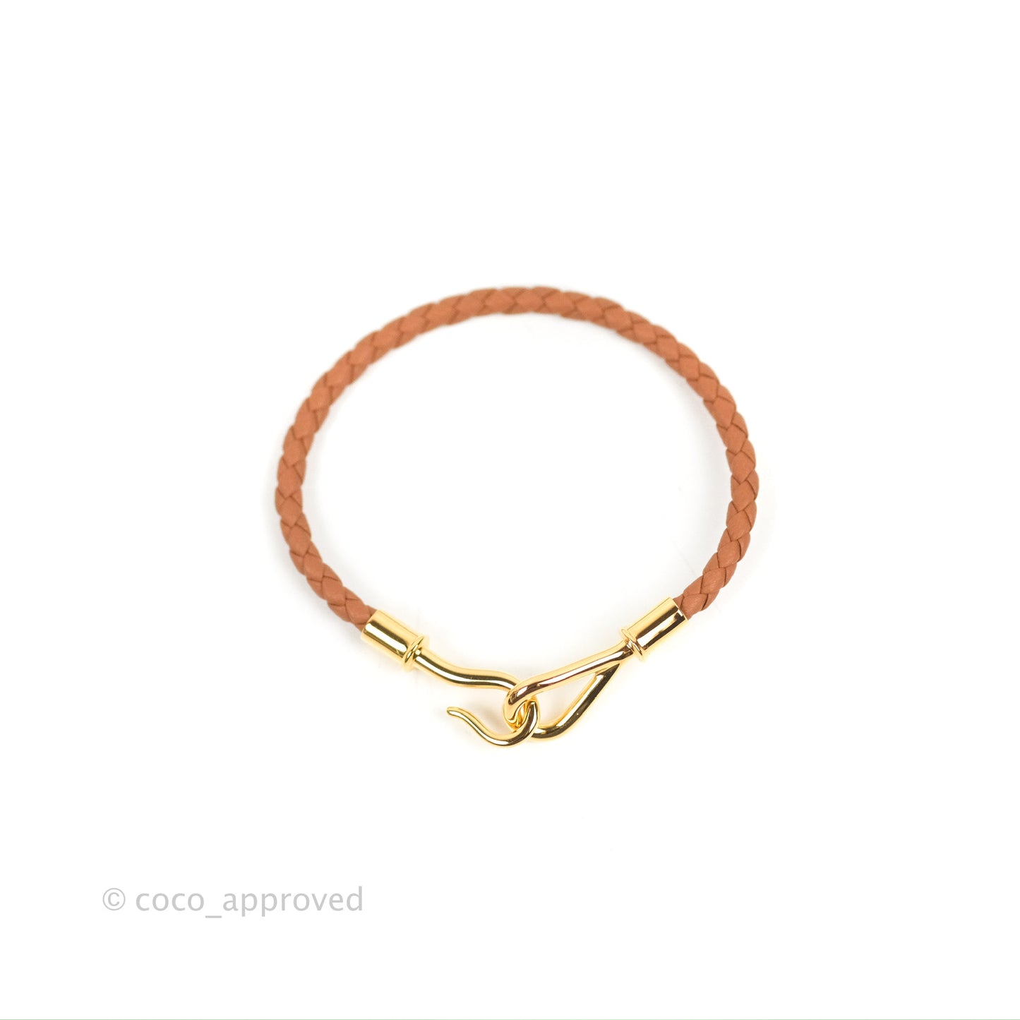 Hermès Jumbo H Bracelet Gold Swift