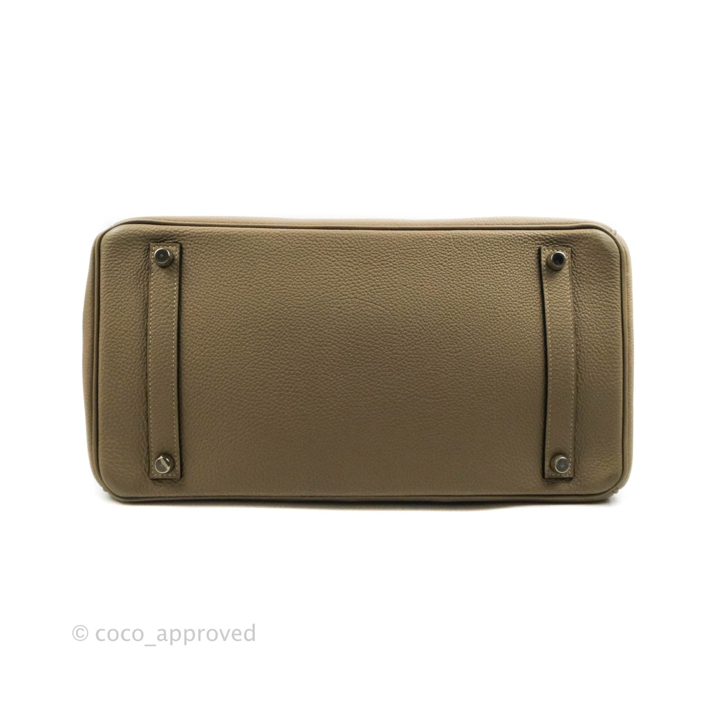 Hermès Birkin 35 Togo Gris Tourterelle Palladium Hardware