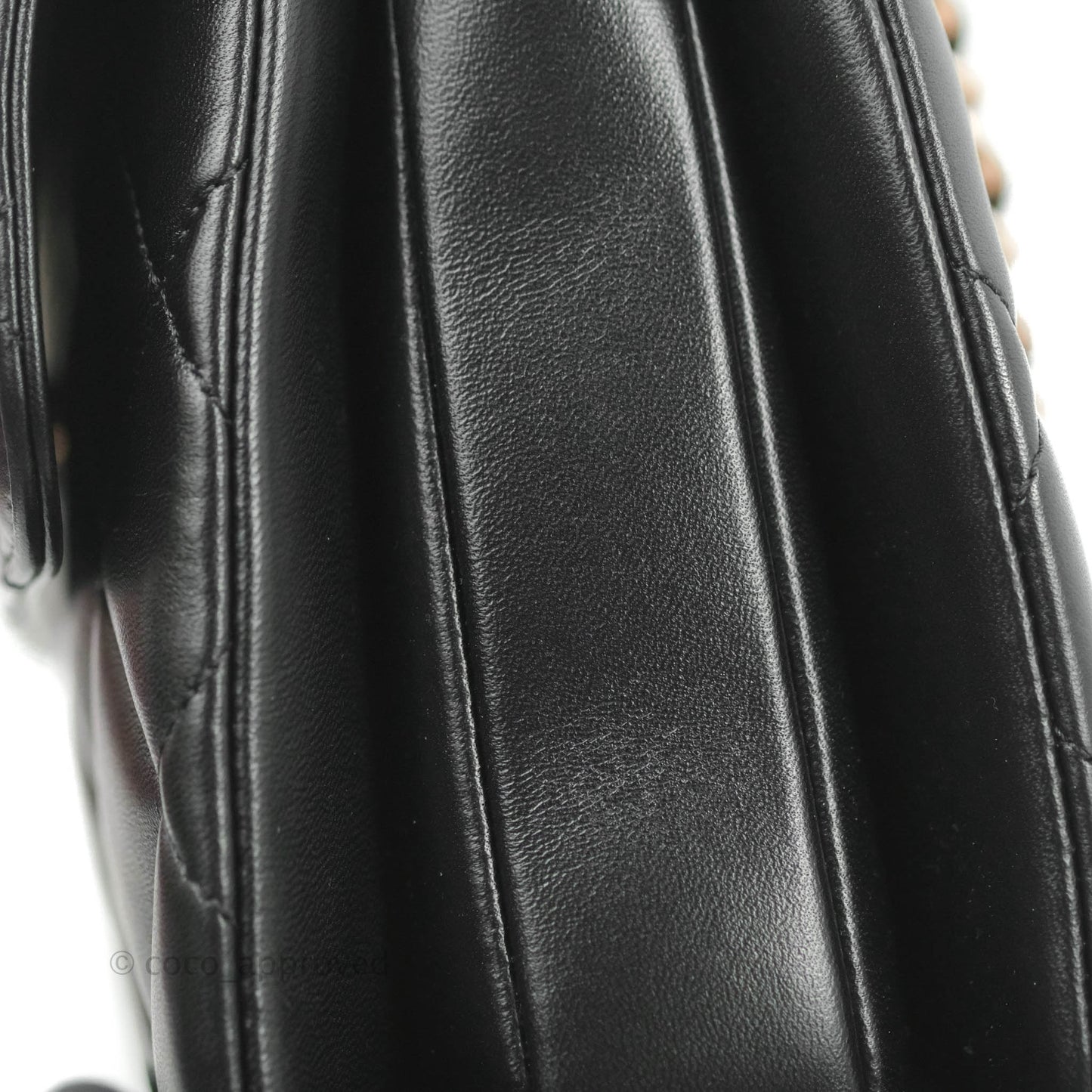 Chanel Small Trendy CC Black Lambskin Rose Gold Hardware 22C