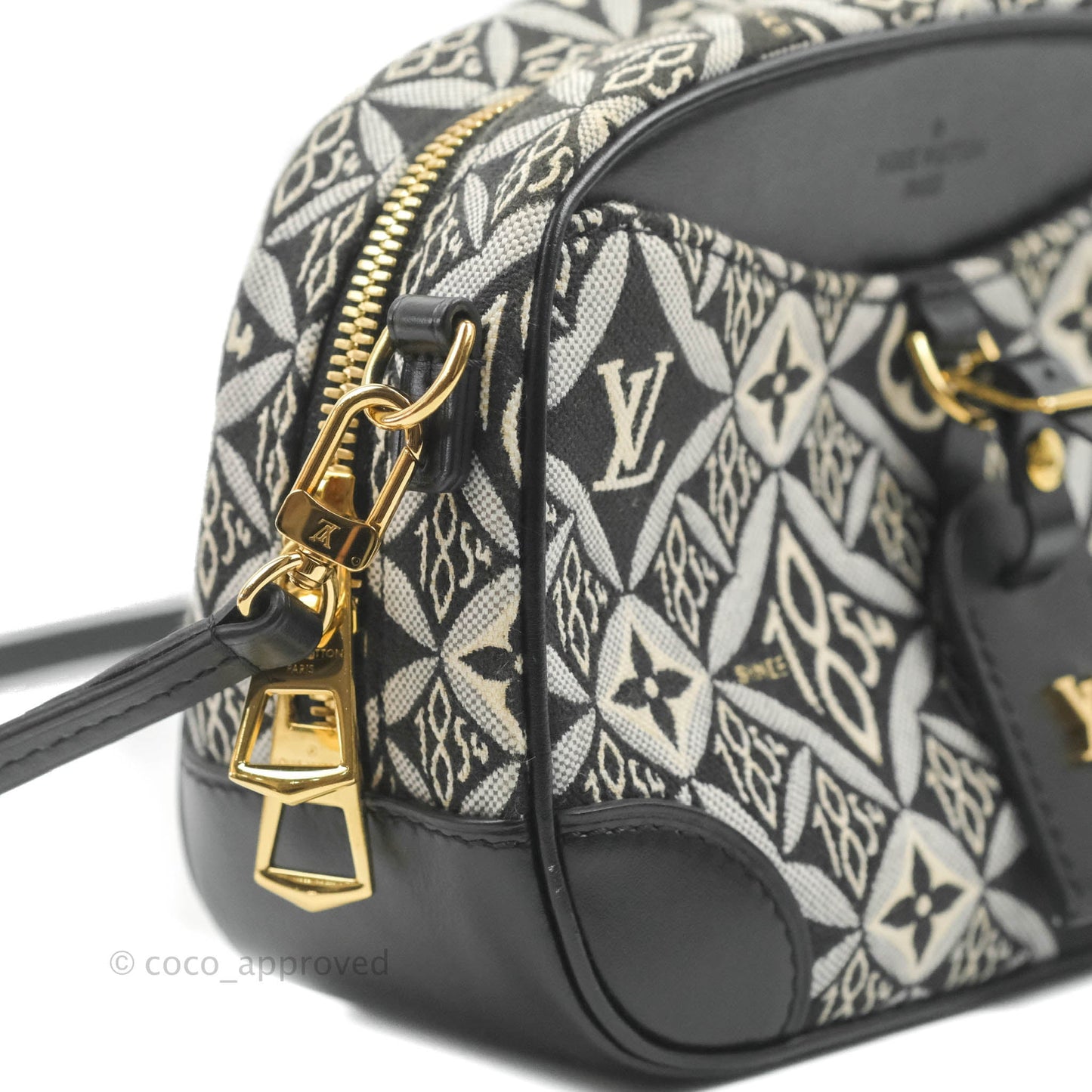 Louis Vuitton Jacquard Since 1854 Mini Deauville Grey