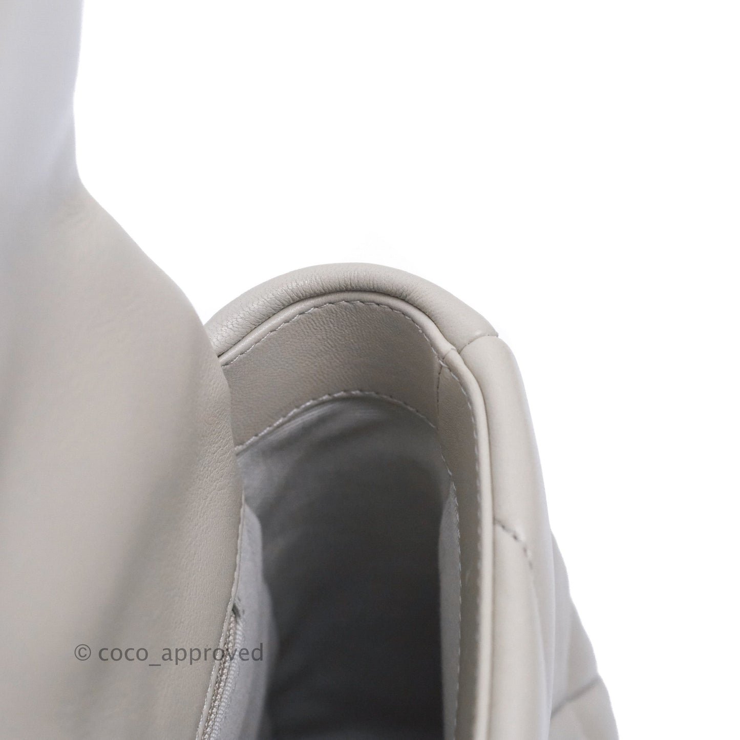 Chanel 19 Small Grey Mixed Hardware 22C