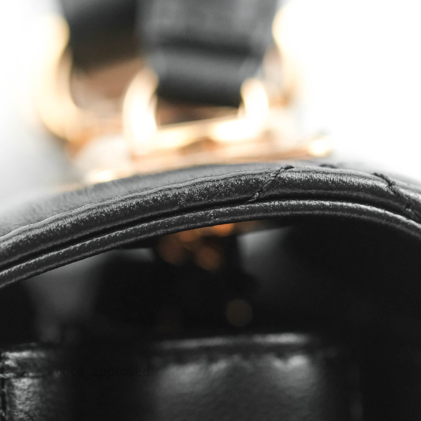 Chanel Trendy CC Small Black Lambskin Rose Gold Hardware