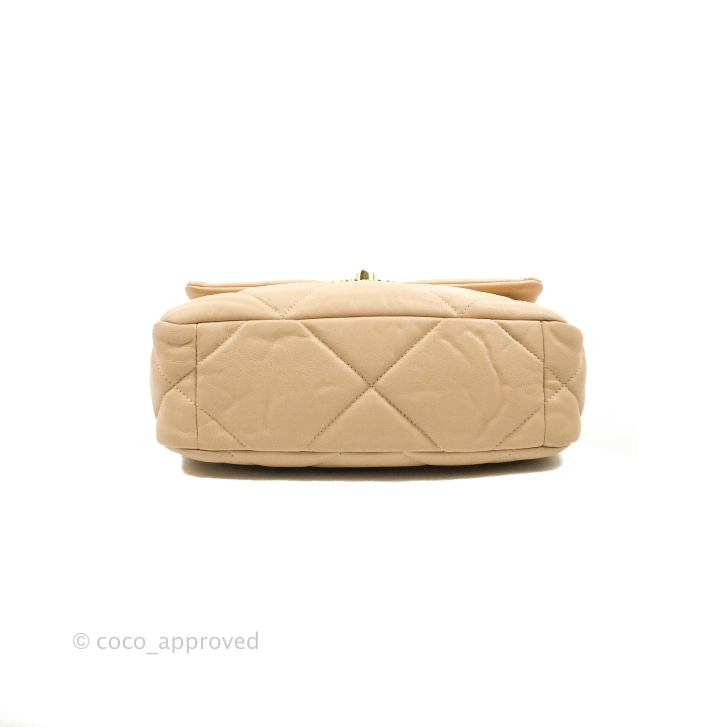 Chanel 19 Small Beige Mixed Hardware