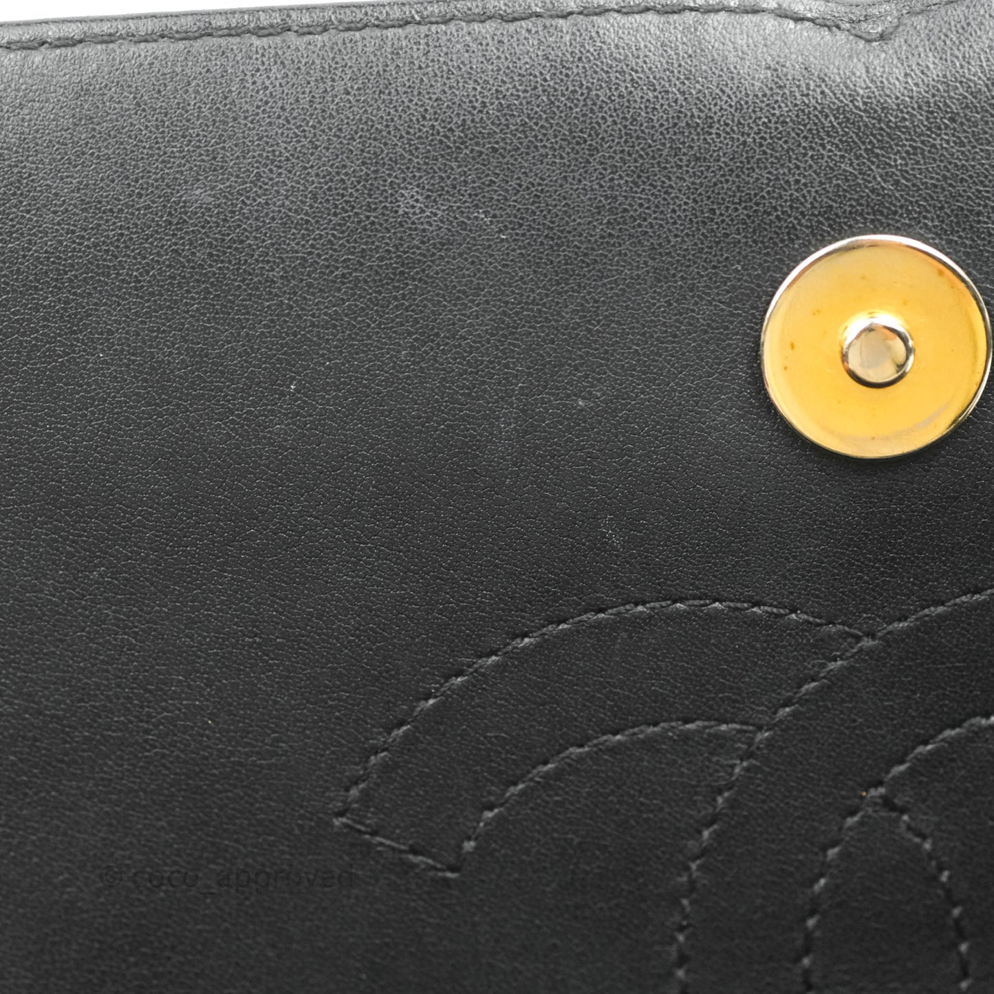 Chanel Quilted Small CC Filigree Flap Black Caviar