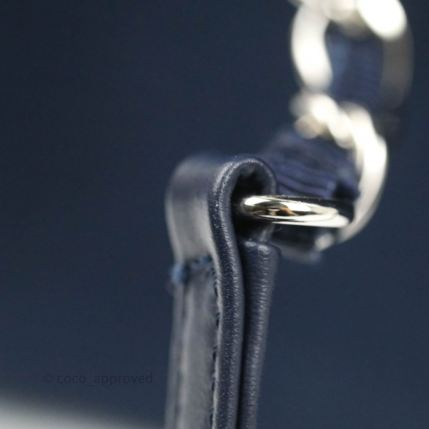 Chanel Canvas Deauville Medium Navy