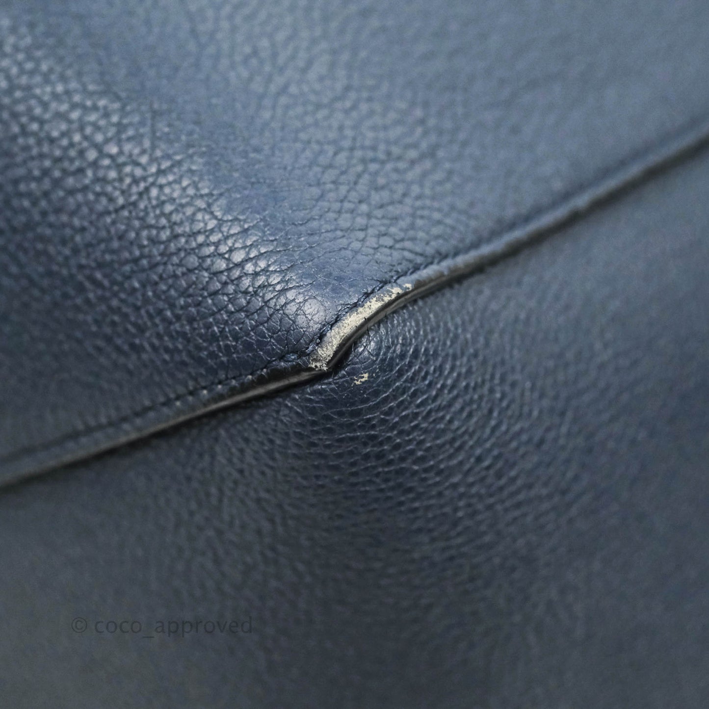 Celine Small Cabas Phantom Soft Grained Calfskin Dark Navy