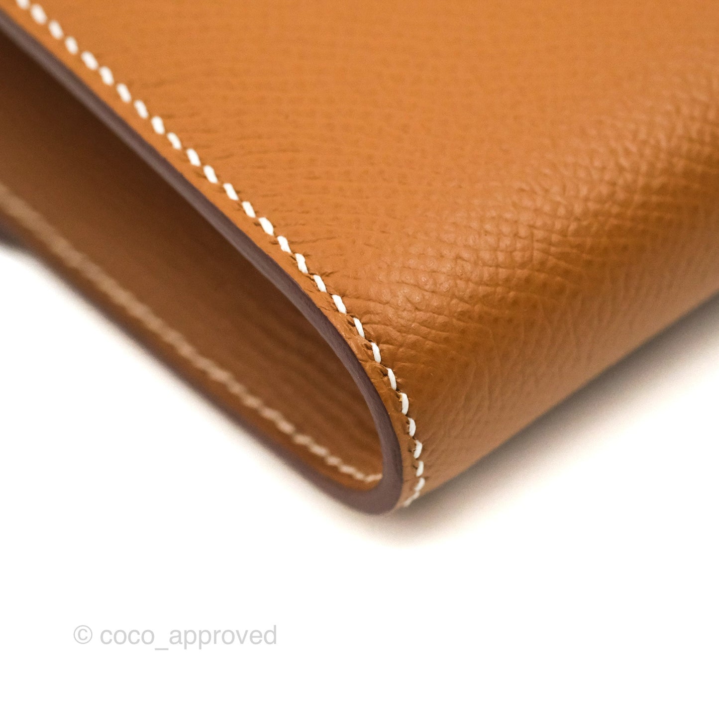 Hermès Constance Long To Go Wallet Gold Epsom Palladium Hardware