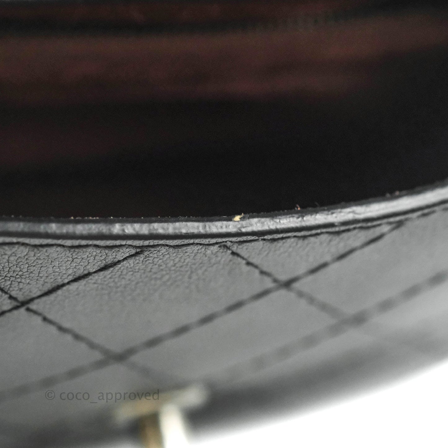 Chanel Flat Quilted Small Messenger Bag Black Calfskin Ruthenium Hardware
