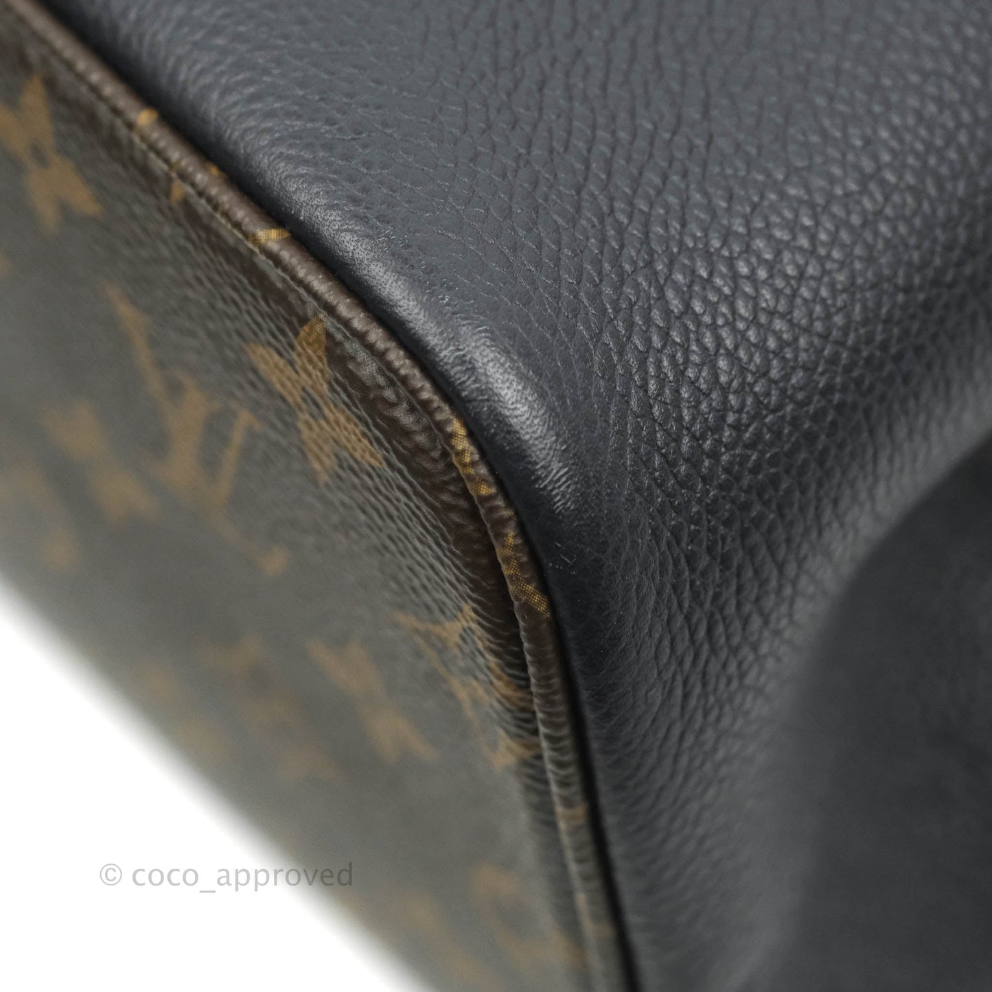 Louis Vuitton Flandrin Monogram Navy Burgundy Tote Bag
