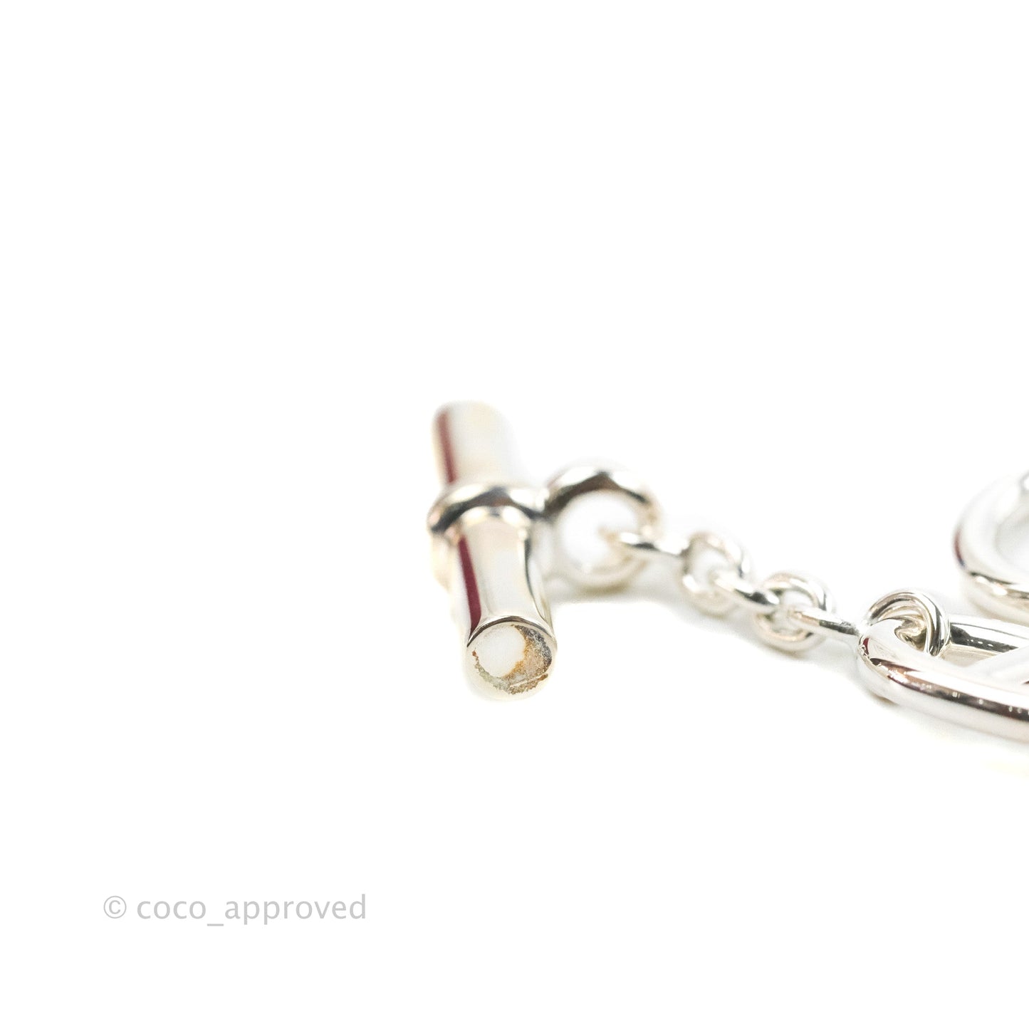 Hermès Farandole Long Necklace Palladium Hardware