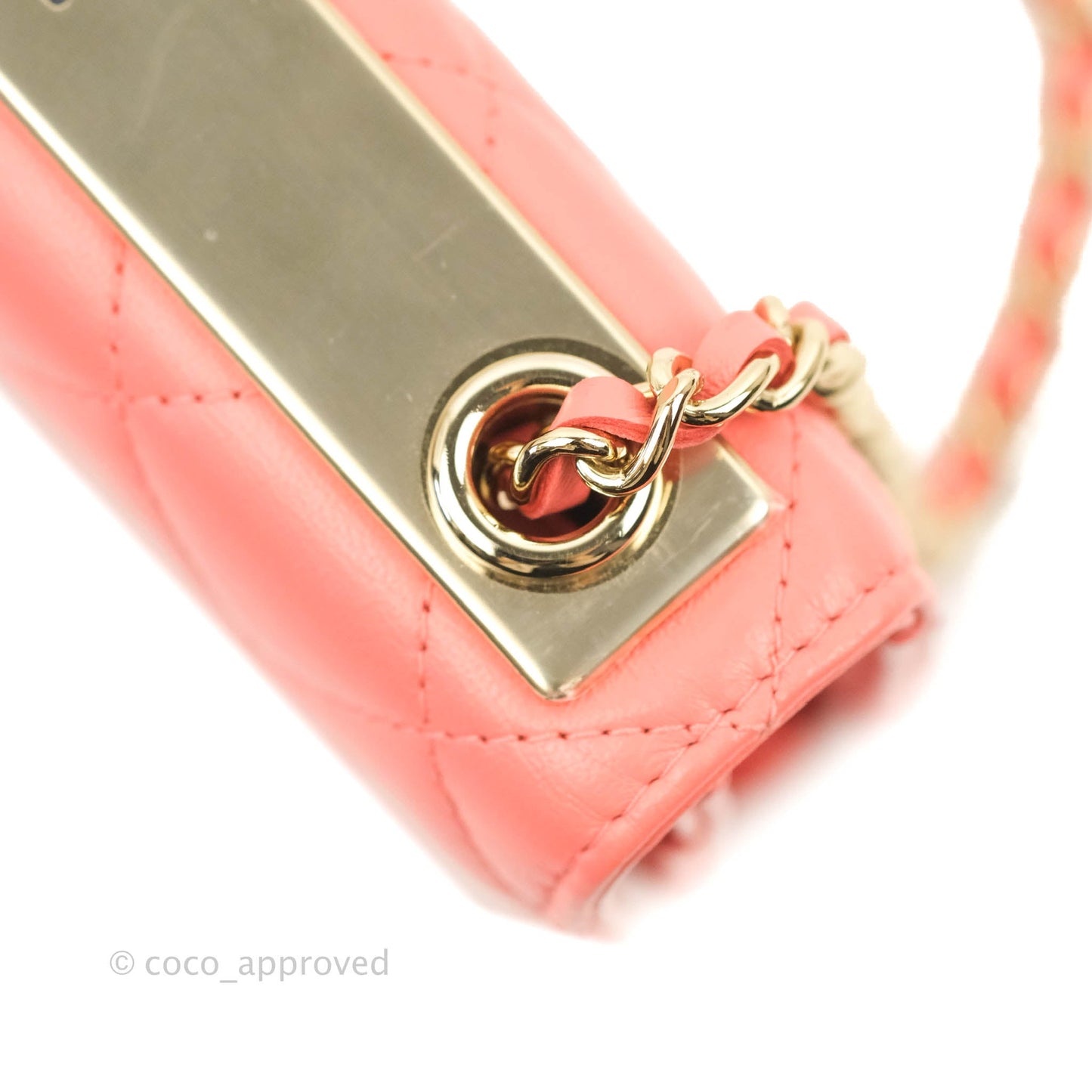 Chanel Trendy CC WOC Pink Lambskin Gold Hardware