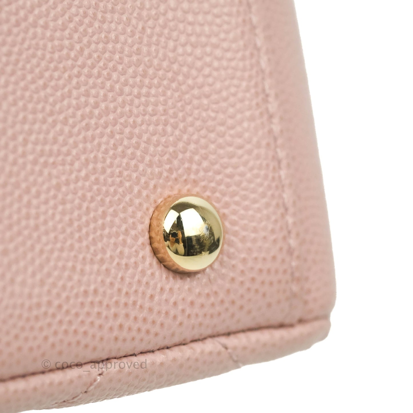 Chanel Quilted Small Business Affinity Flap Pink Caviar Gold Hardware