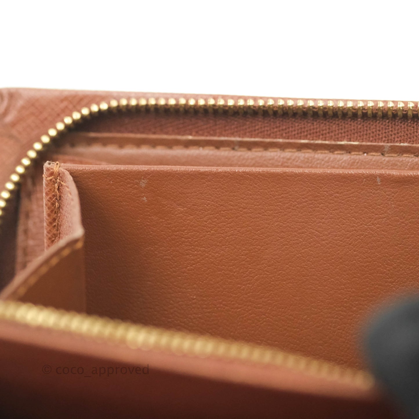 Louis Vuitton Vintage Monogram Canvas Wallet Brown