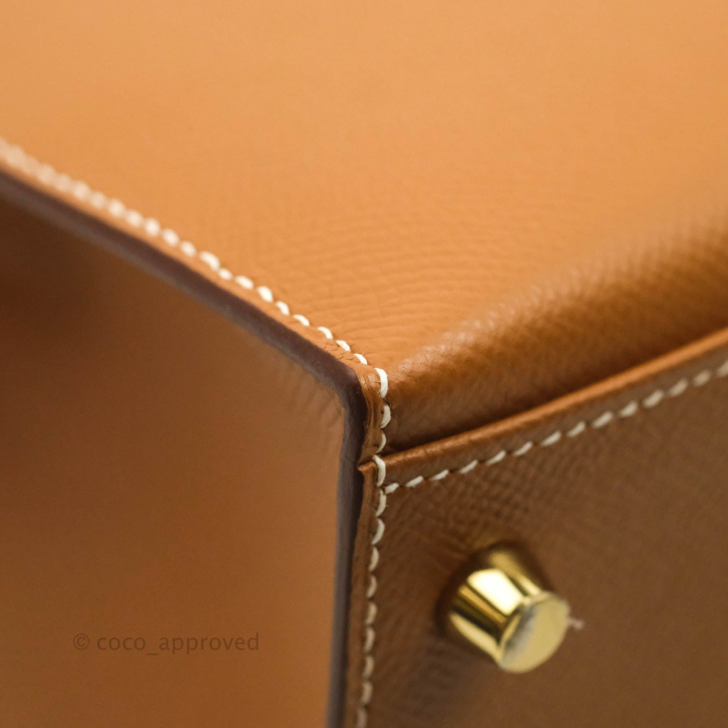 Hermès Kelly 28 Gold Epsom Gold Hardware