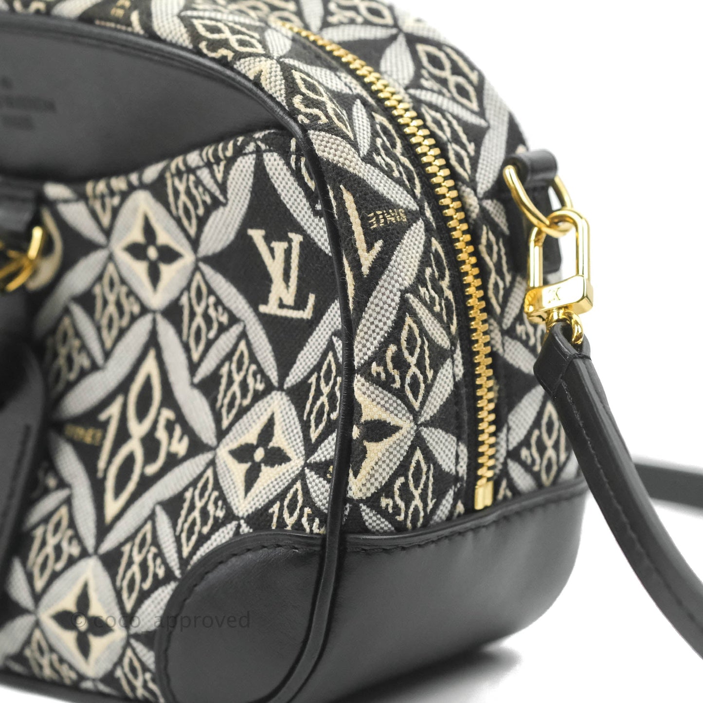 Louis Vuitton Jacquard Since 1854 Mini Deauville Grey