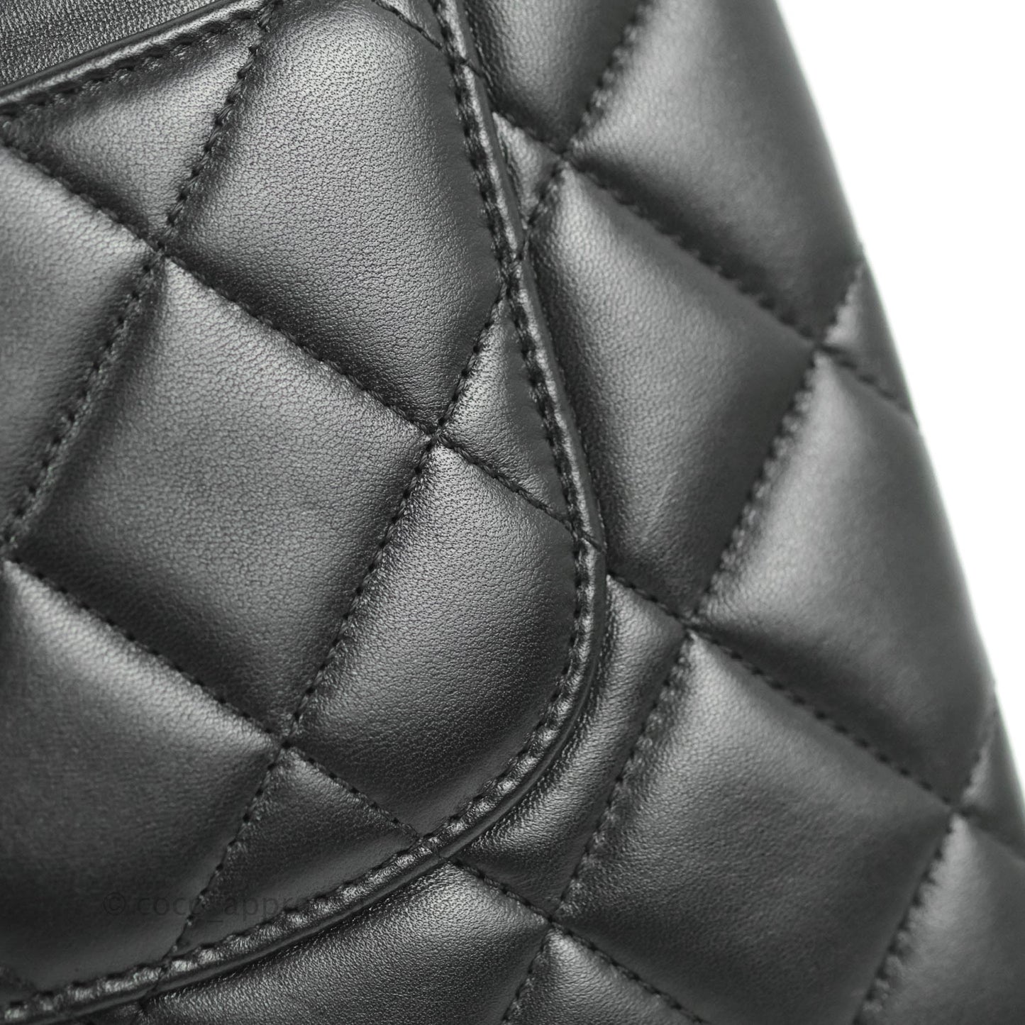 Chanel Small Trendy CC Black Lambskin Rose Gold Hardware 22C