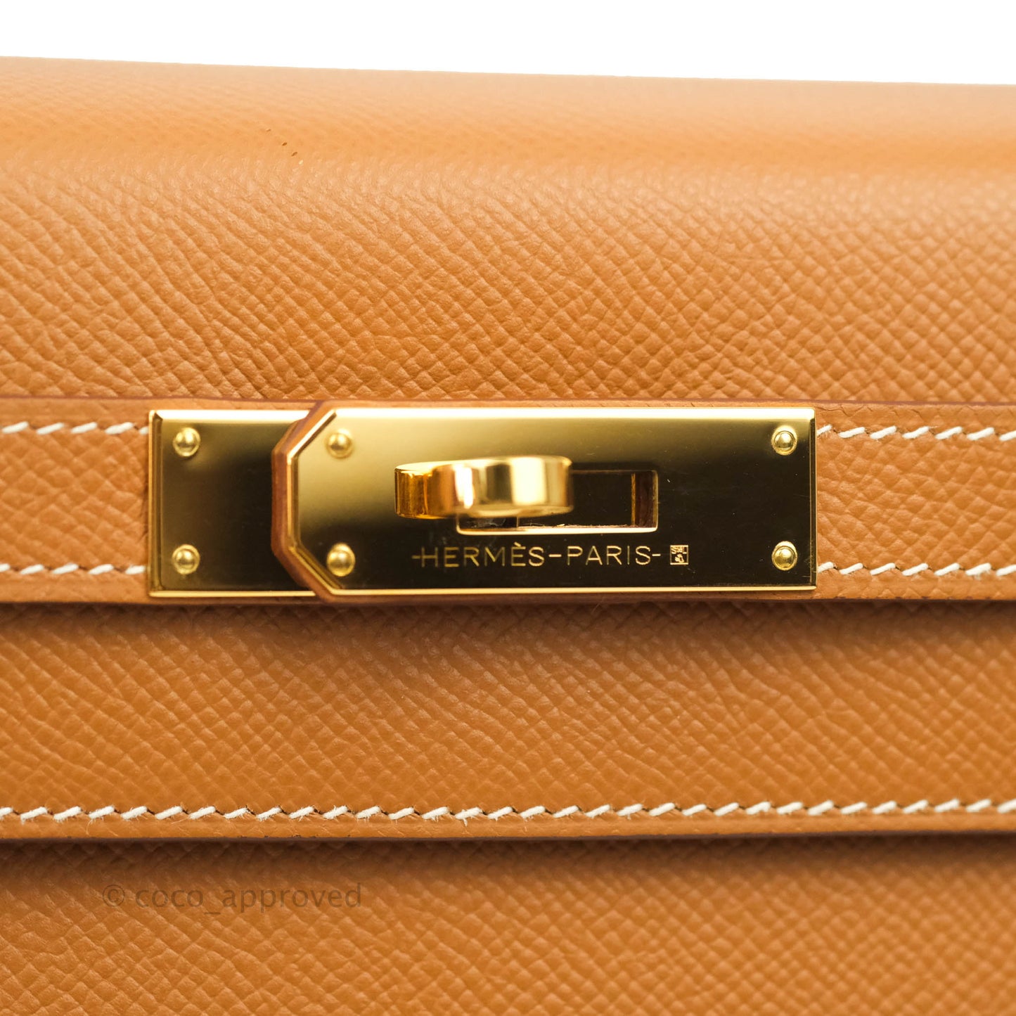 Hermès Kelly 28 Gold Epsom Gold Hardware