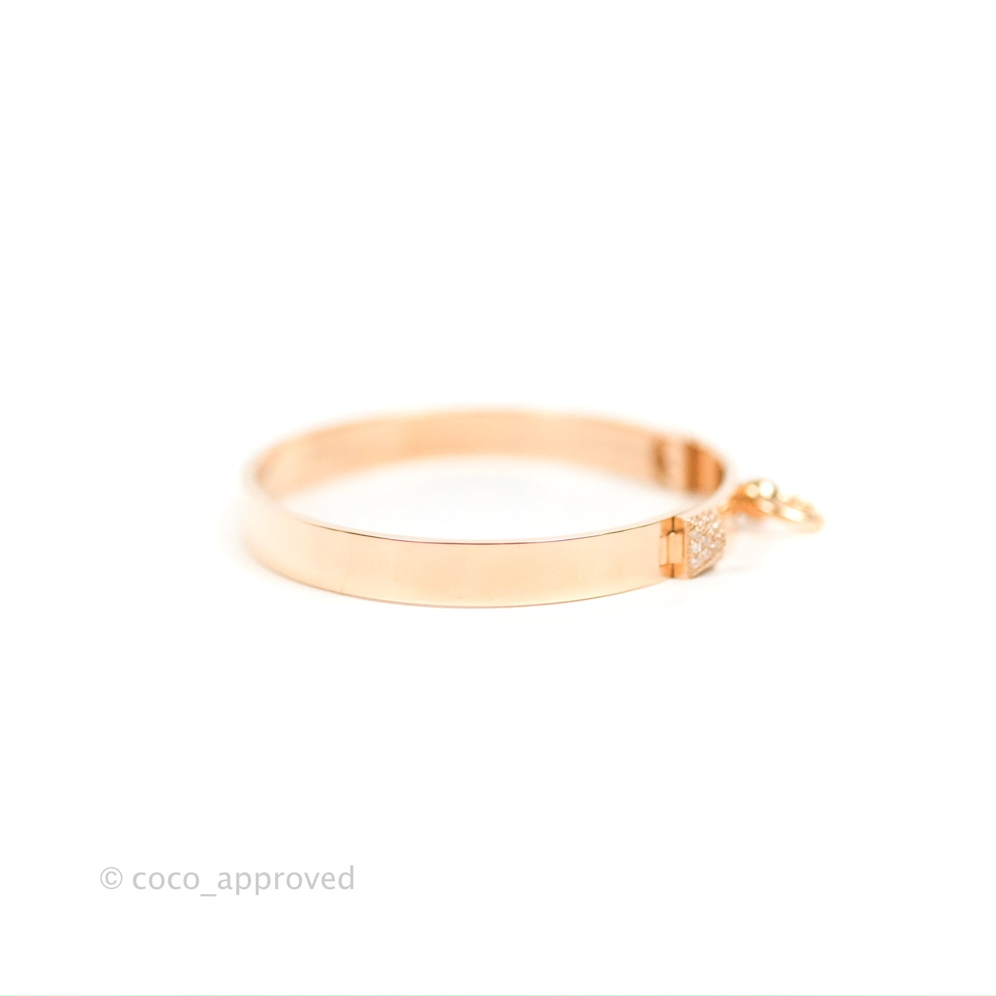 Hermès Collier De Chien Bracelet Rose Gold PM