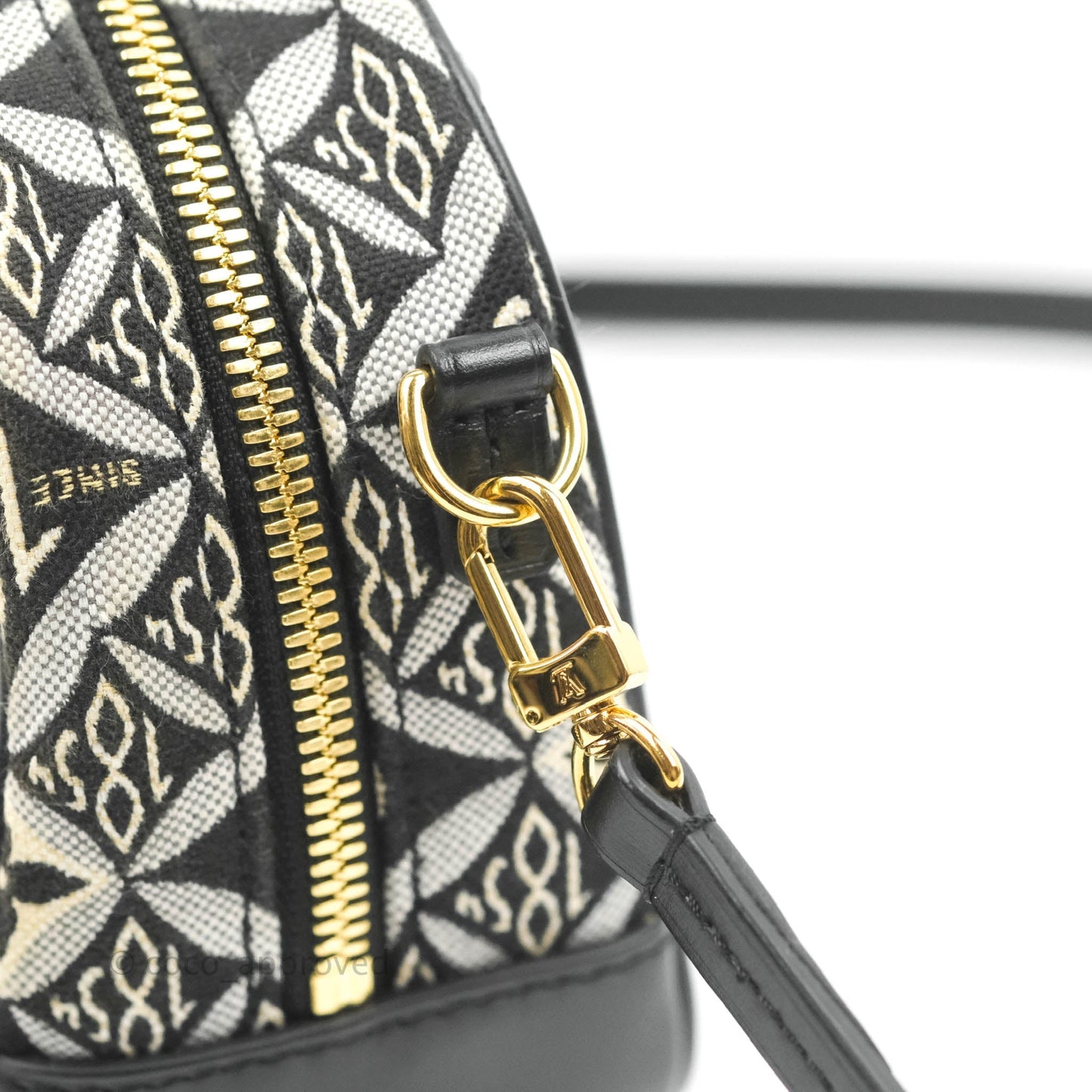 Louis Vuitton Jacquard Since 1854 Mini Deauville Grey